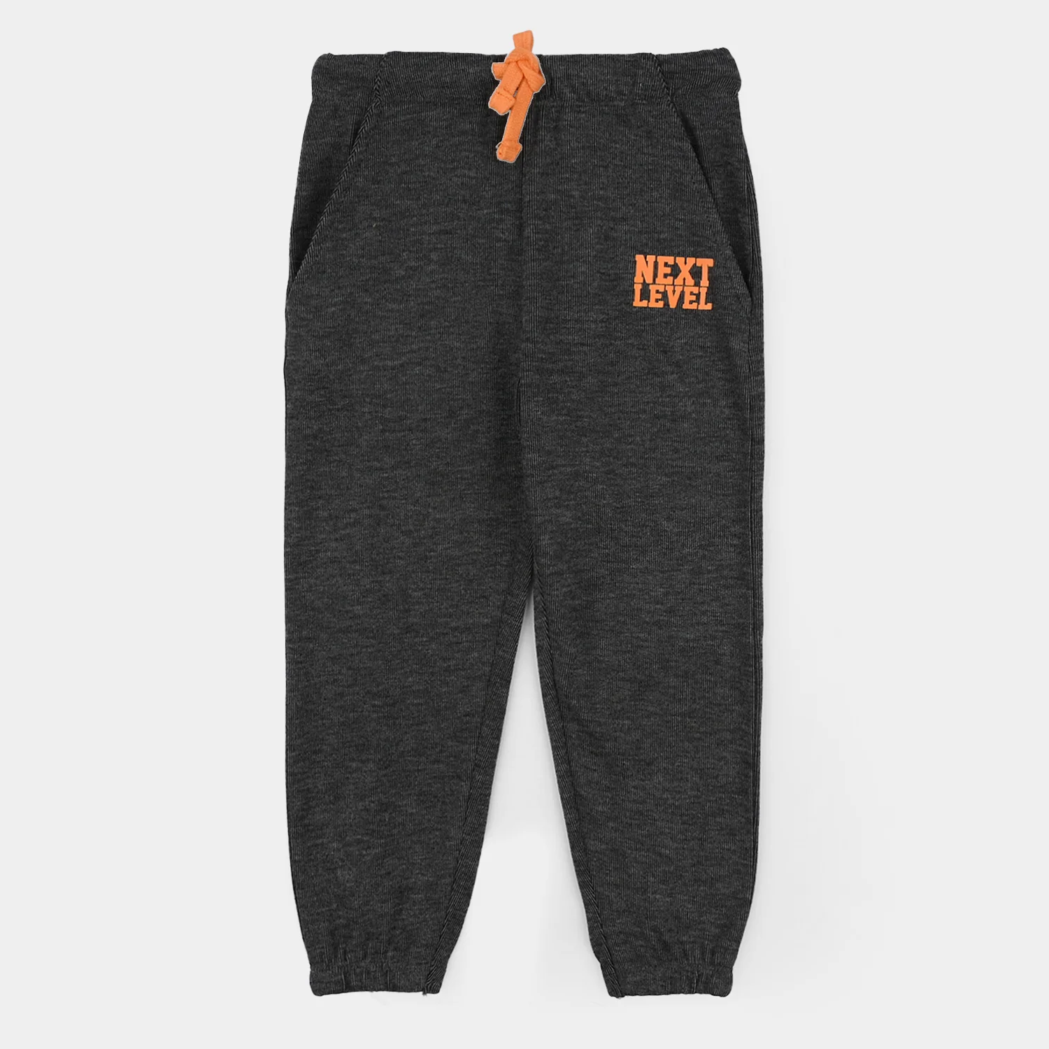Boys Cotton Interlock Pajama (Next Level) - BLACK