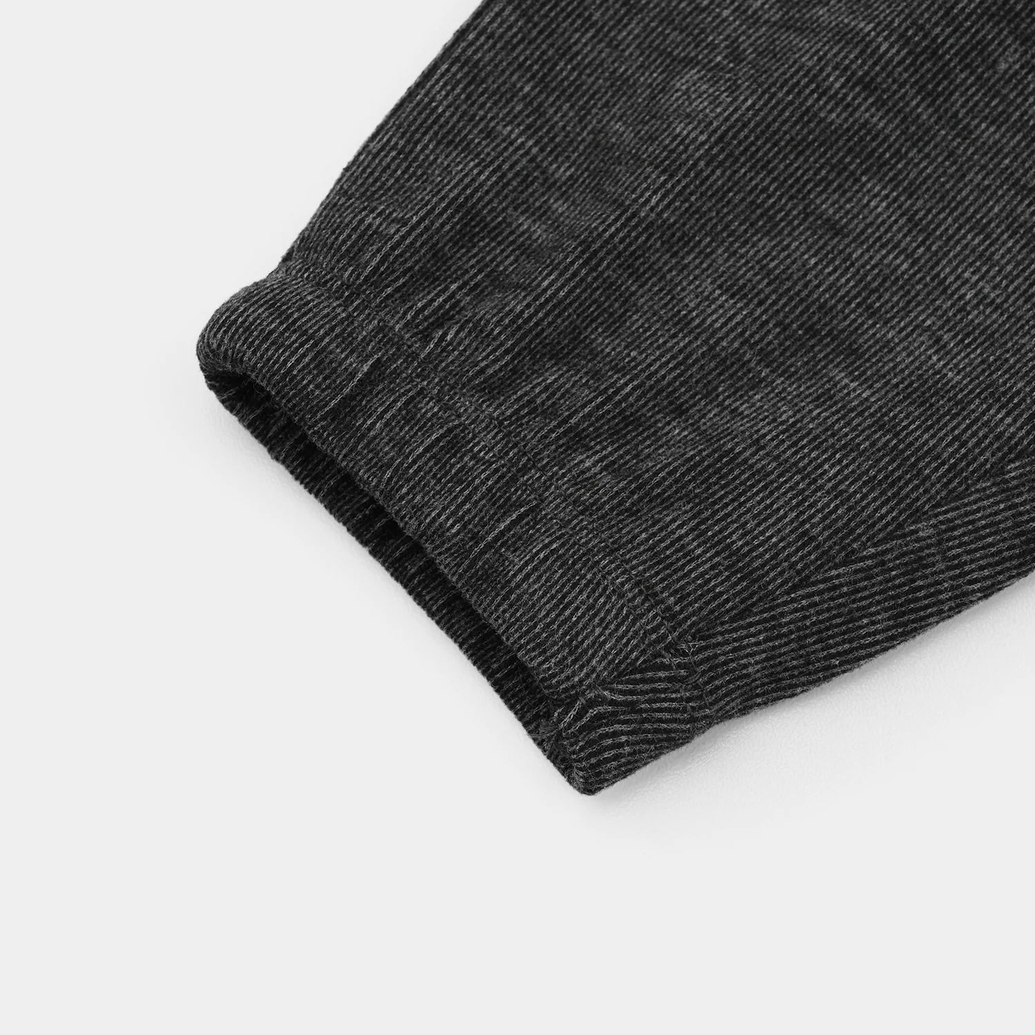 Boys Cotton Interlock Pajama (Next Level) - BLACK - Image 4