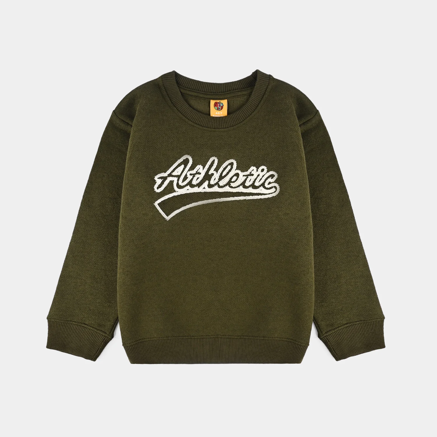 Boys Cotton Interlock Sweatshirt ATHLETIC-Green