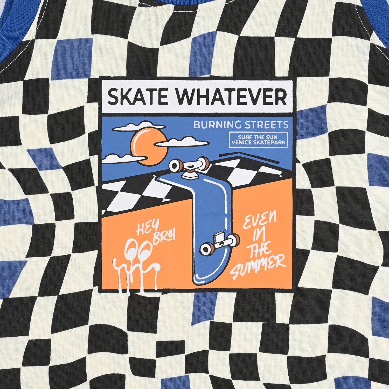 Boys Cotton Jersey Sando (Skate Whatever) - Vanilla Ice - Image 3