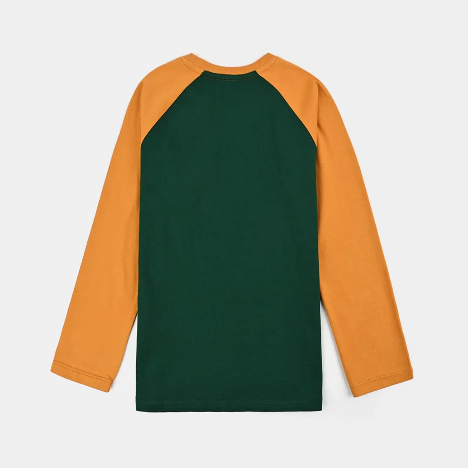 Boys Cotton Jersey T-Shirt F/S Loss Angeles 21 - Green - Image 4