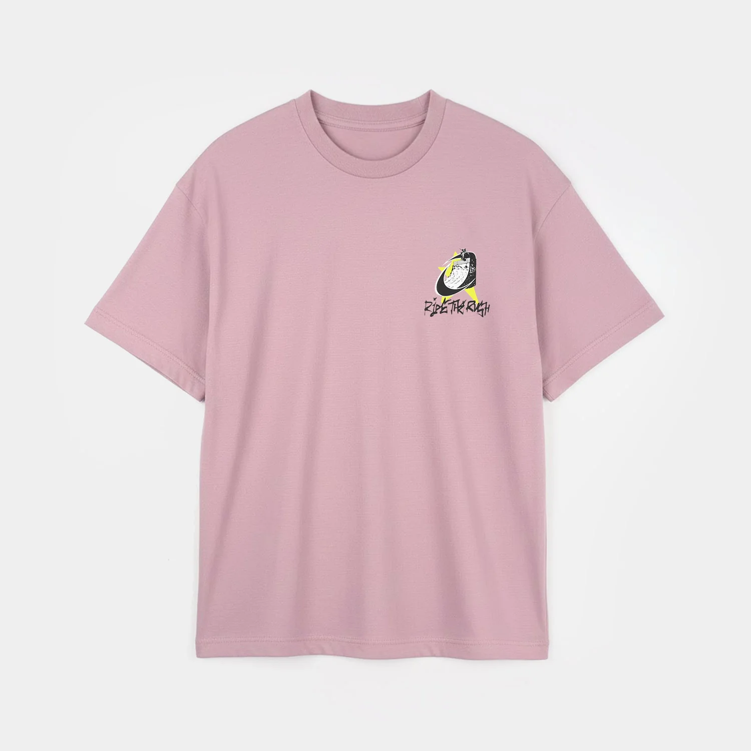 Boys Cotton Jersey T-Shirt (RIDE THE RUSH) - Elderberry - Image 2