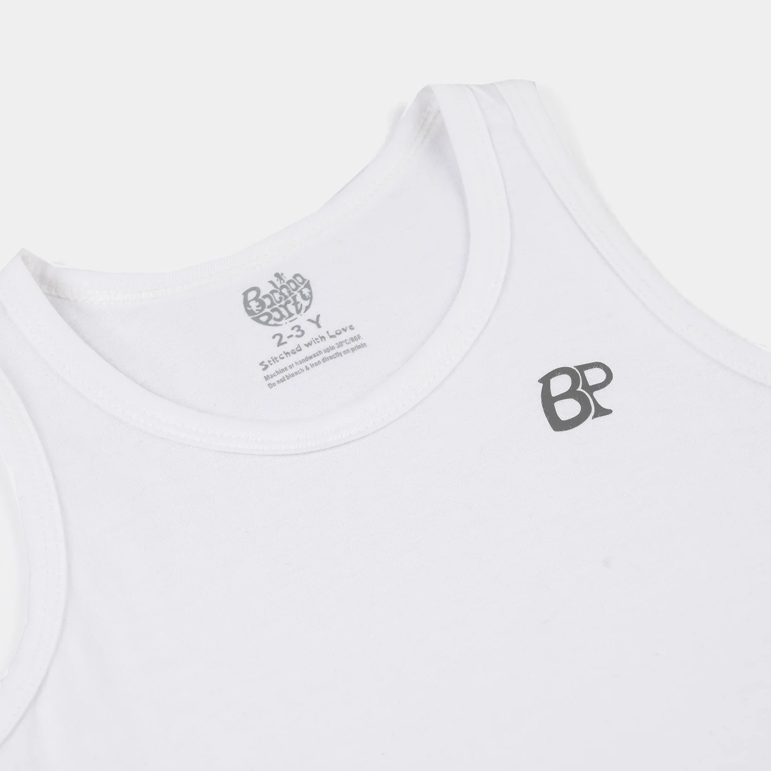 Boys Cotton Jersey Vest - Pack of 2-White - Image 3