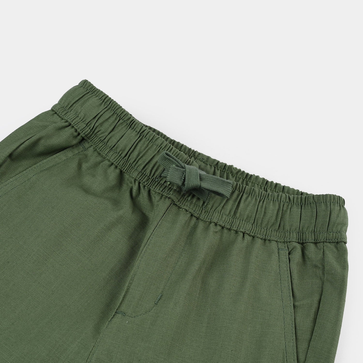 Boys Cotton Slub SHORT SKATE LIFE-Green - Image 2