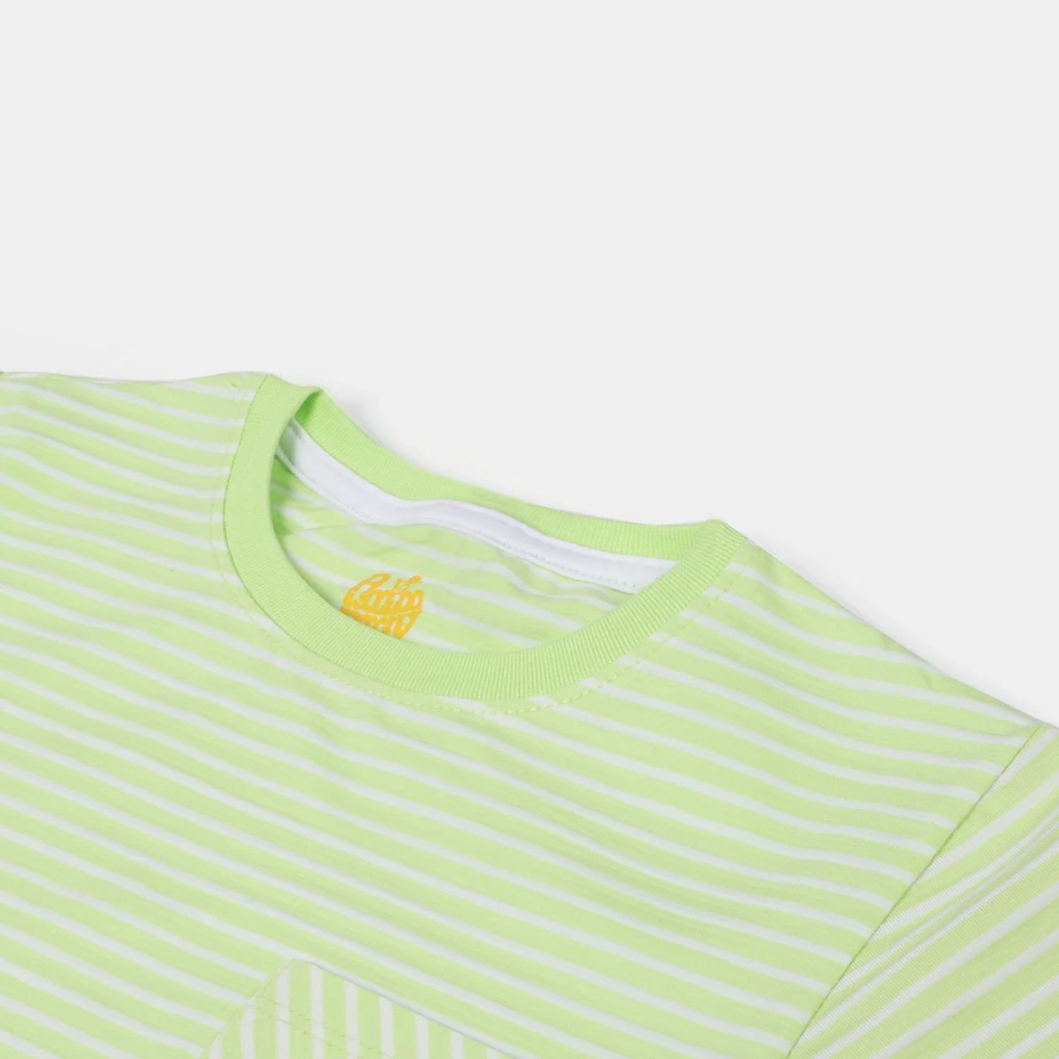 Boys Cotton T-Shirt Genius - Mid Green - Image 2
