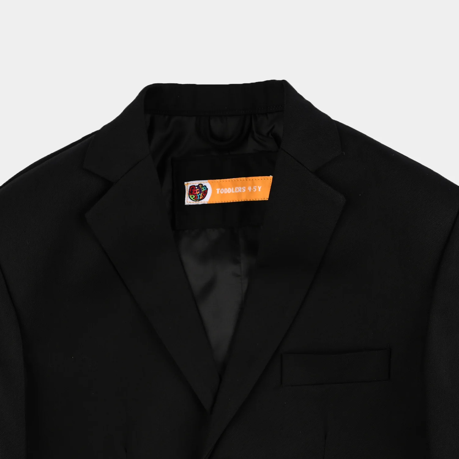 Boys Cotton Twill 3Piece Suit-BLACK - Image 3