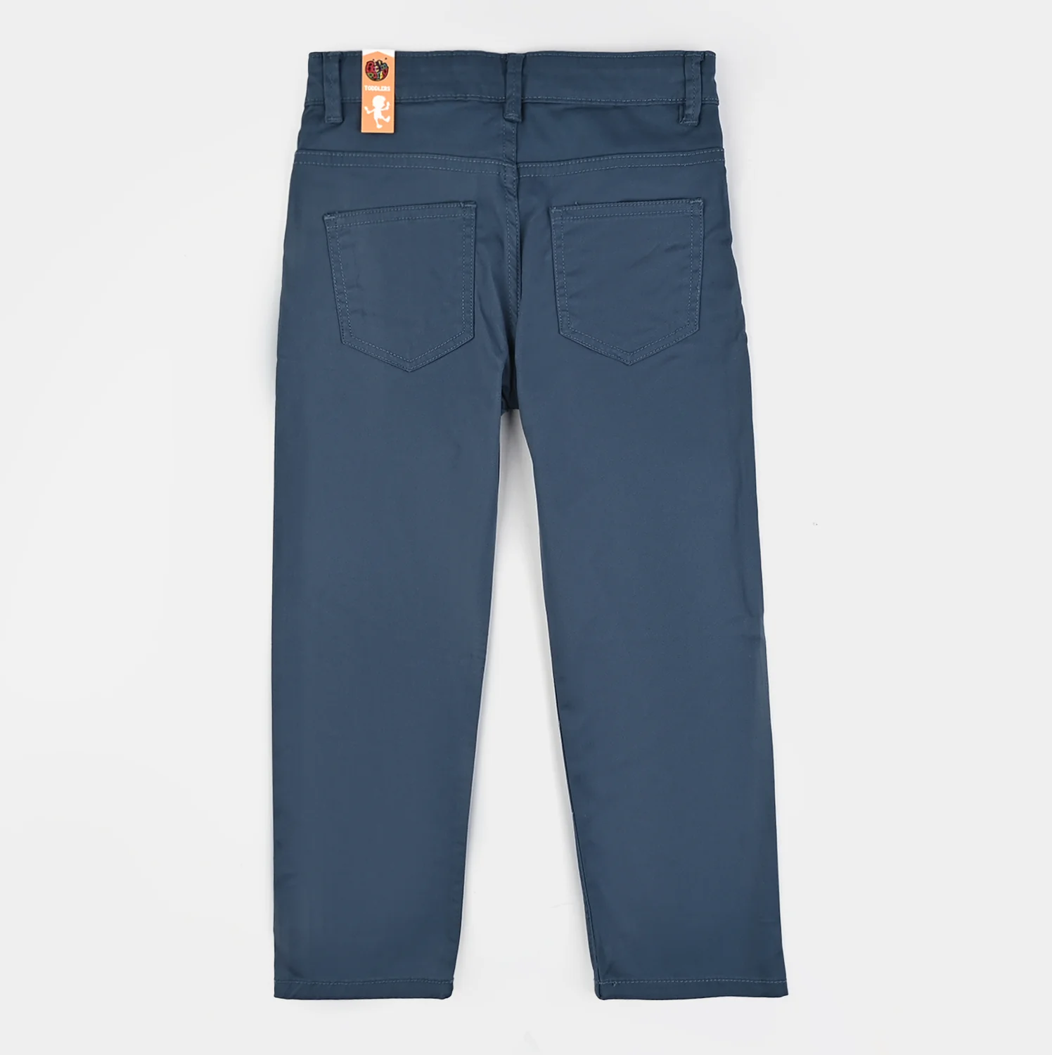 Boys Cotton Twill Pant Basic-NAVY - Image 3