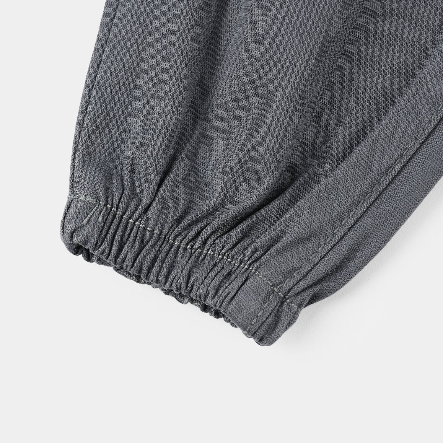 Boys Cotton Twill Pant (Brilliant) – Grey - Image 3