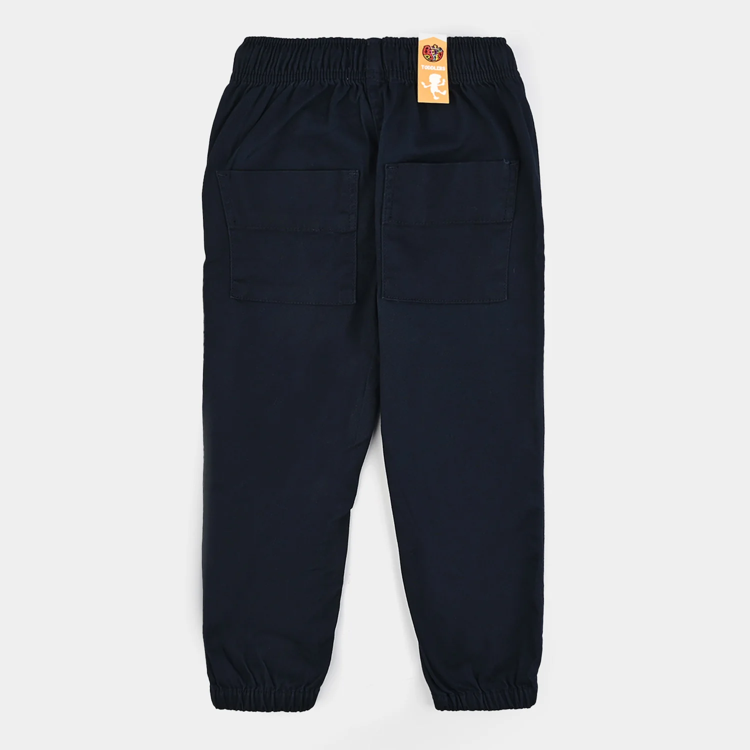 Boys Cotton Twill Pant-NAVY - Image 3