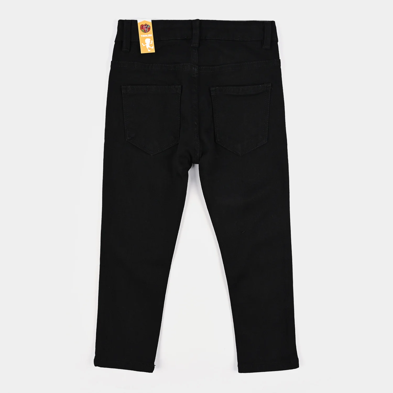 Boys Denim Stretch Pant Basic - BLACK - Image 3