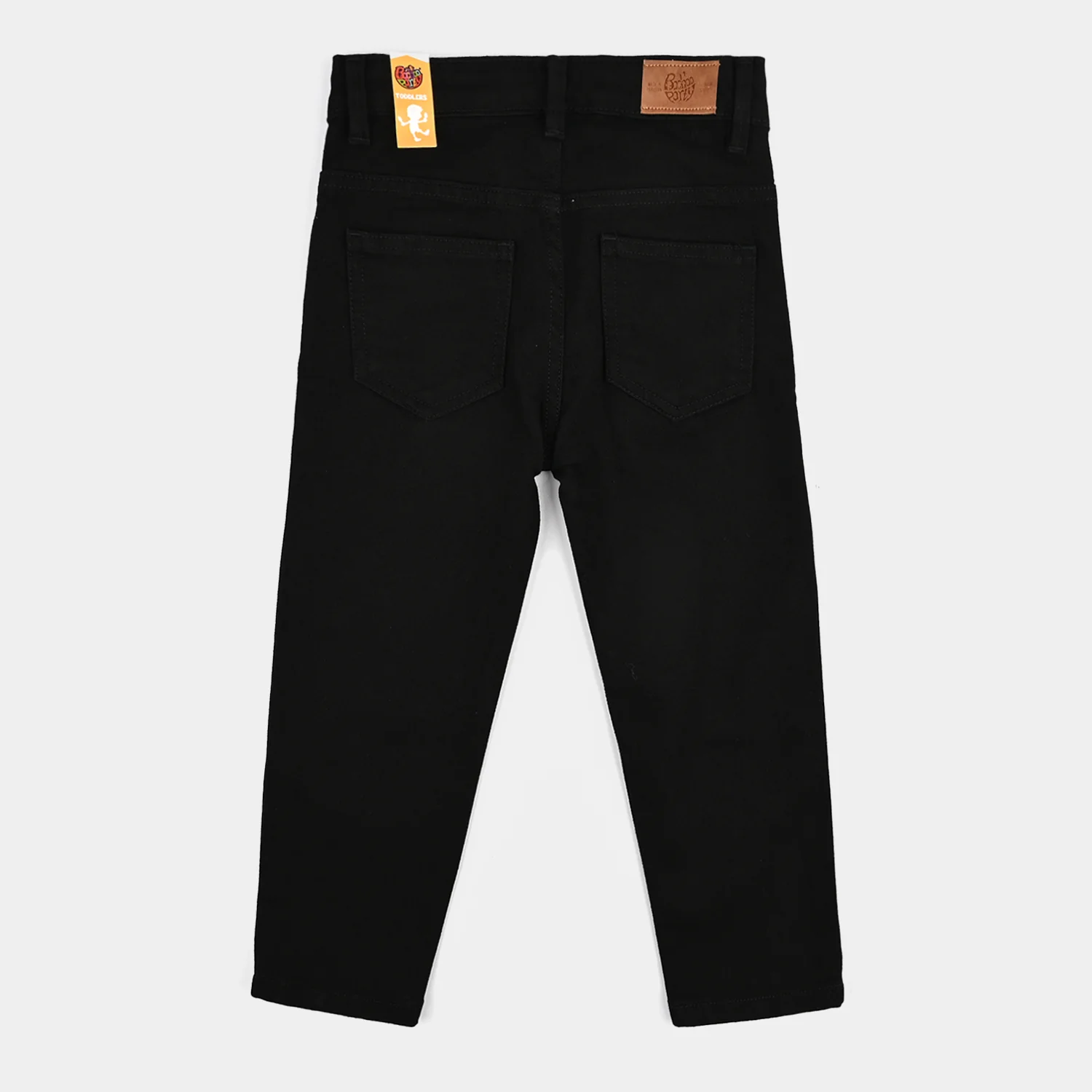 Boys Denim Stretch Pant Basic - BLACK - Image 3