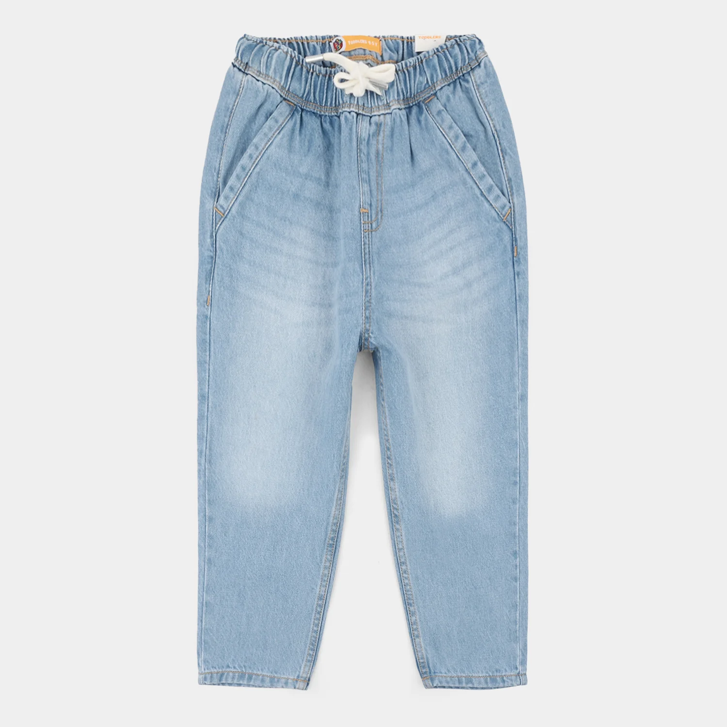 Boys Denim Stretch Pant (Better In Our Own Way) - Light Blue