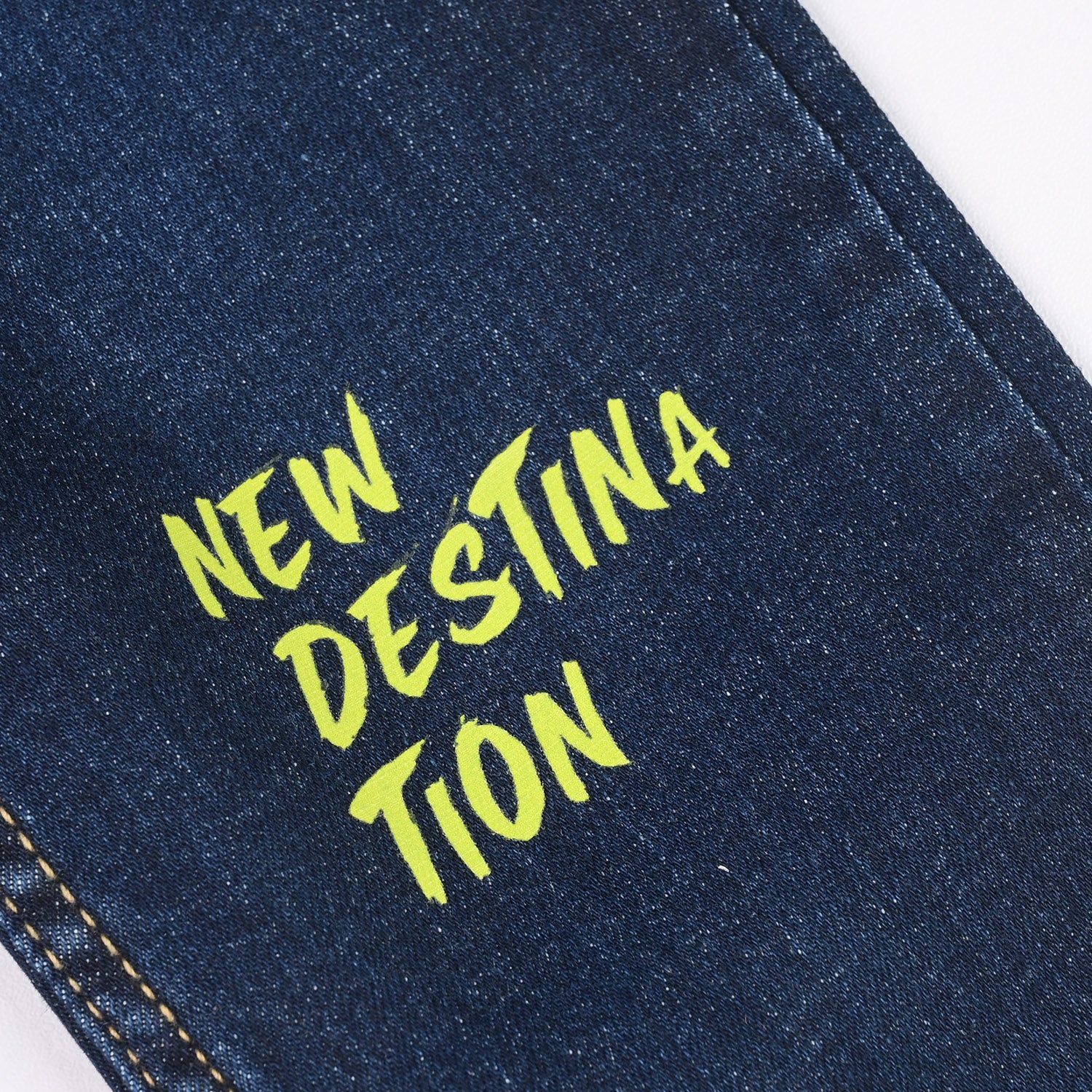 Boys Denim Stretch Pants (New Destination) - Dark Blue - Image 3