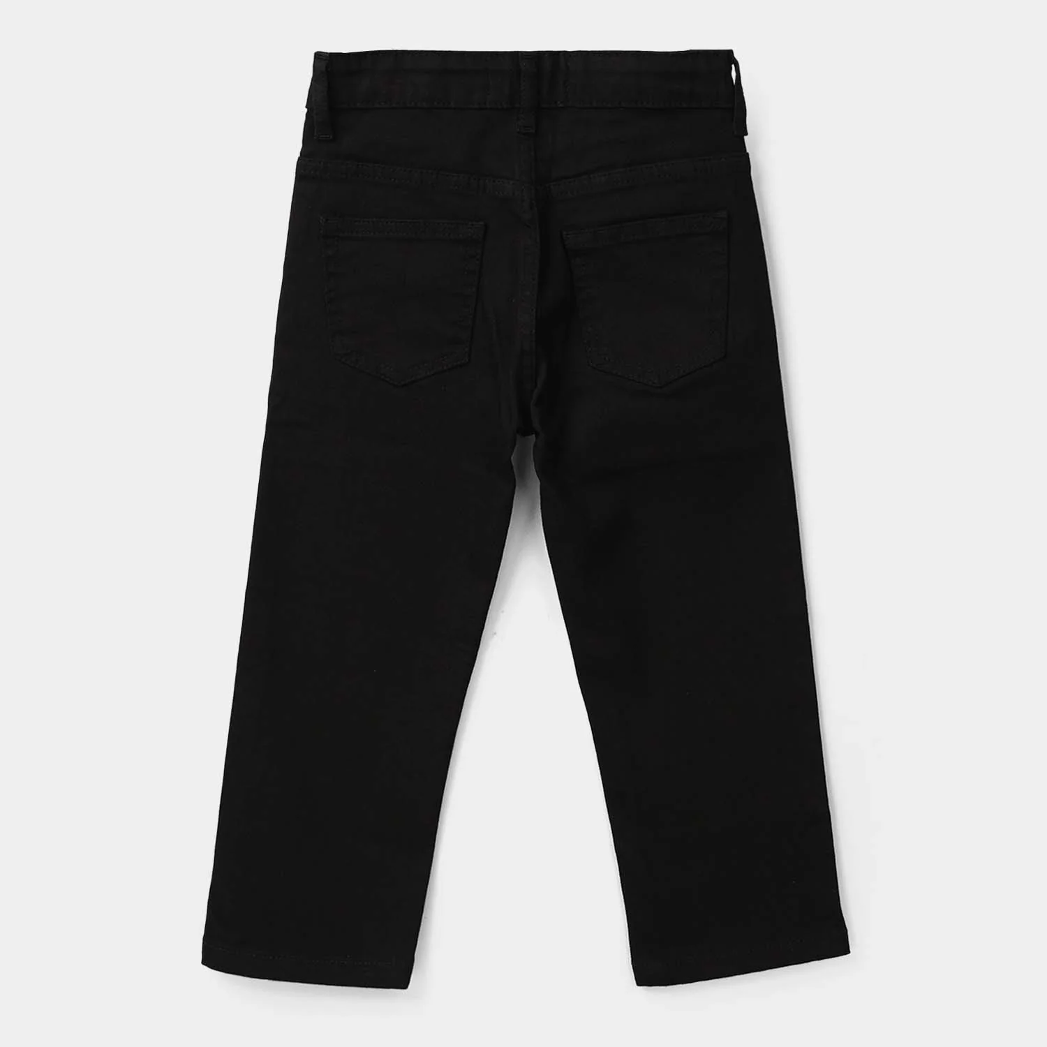 Boys Denim Stretch Pant – Black - Image 4