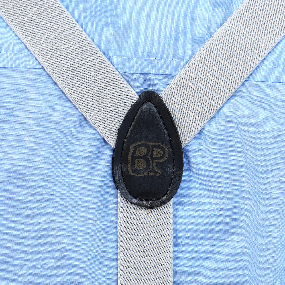 Boys Elastic Gallace - Grey - Image 4
