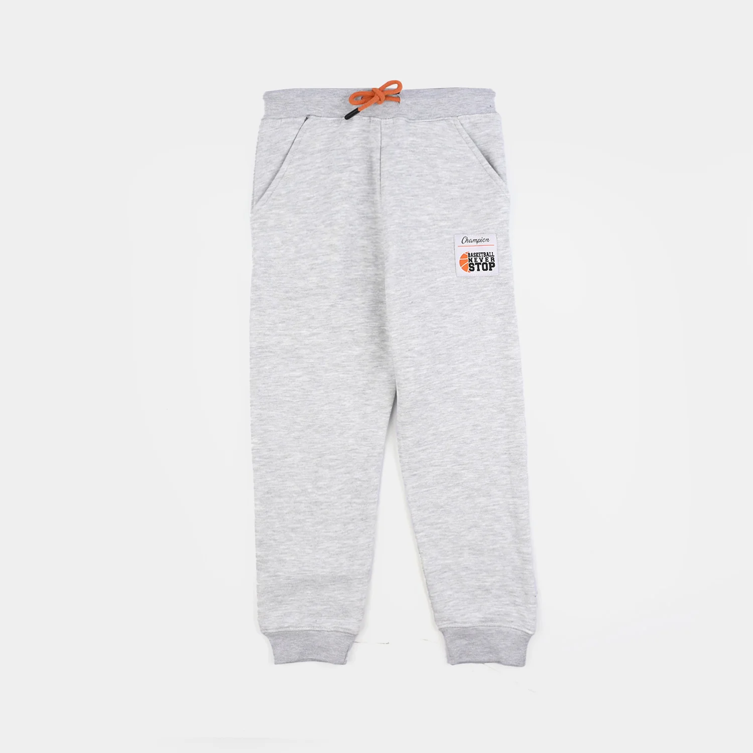 Boys Fleece 2 Piece Suit Ready To Hoop-Htr Grey - Image 8