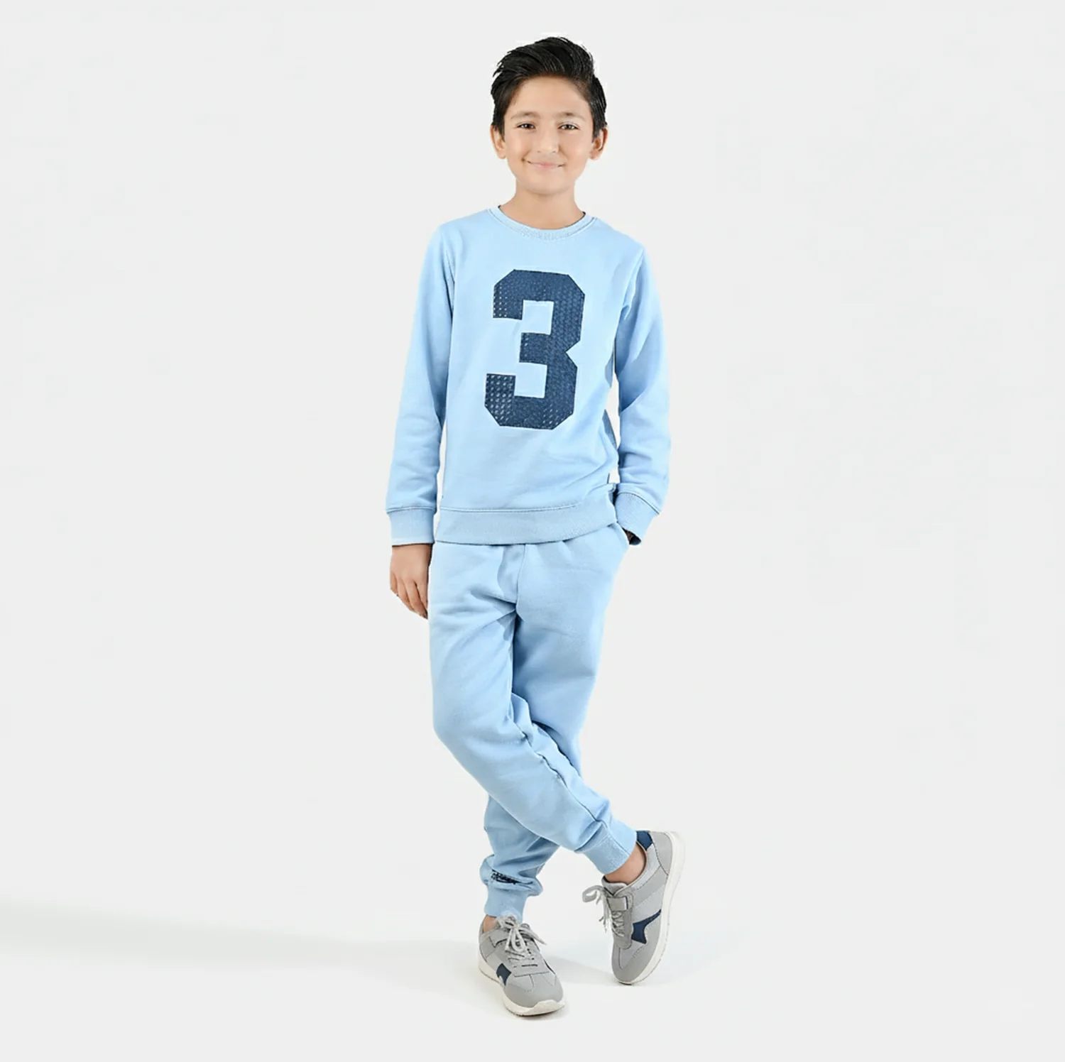 Boys Fleece 2 Piece Suit - Blue