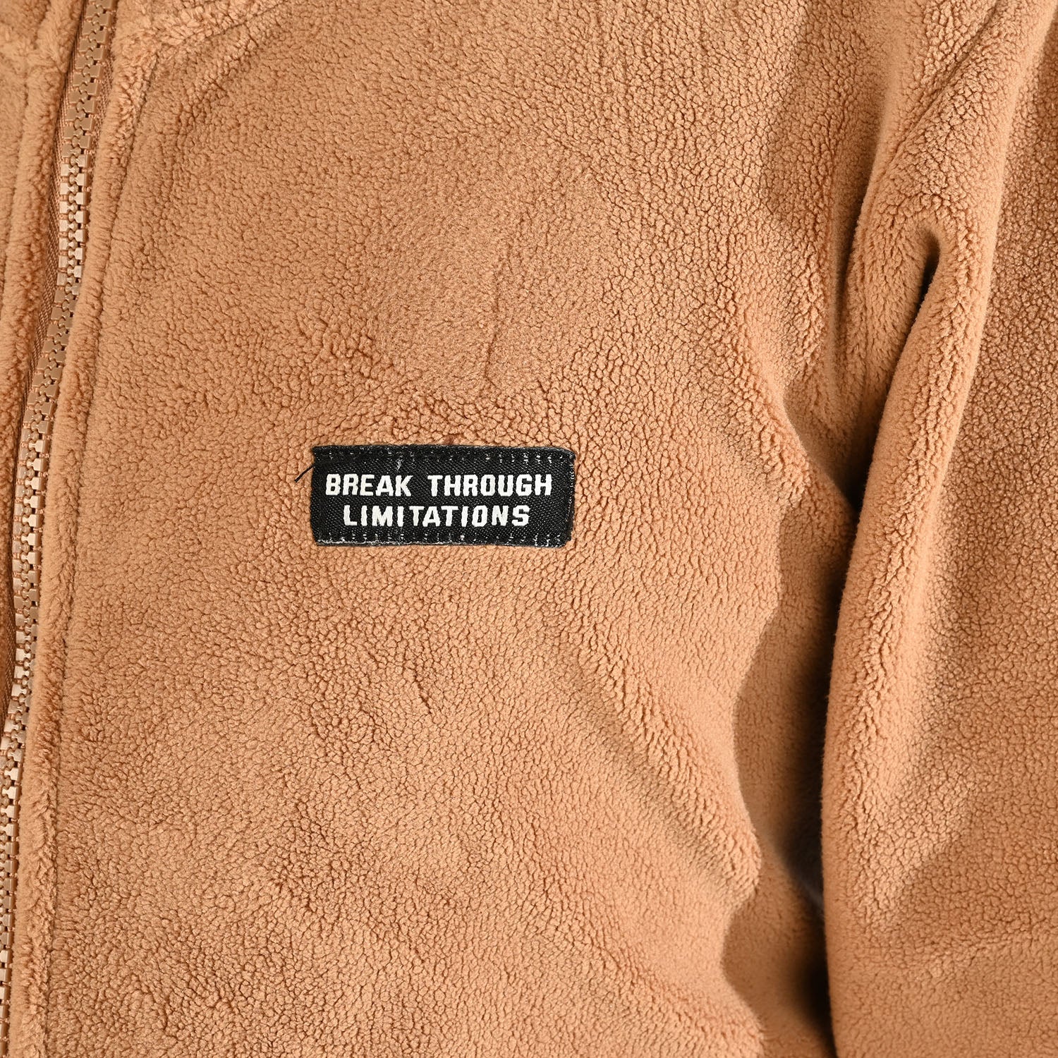 Boys Fleece Jacket - Brown - Image 3