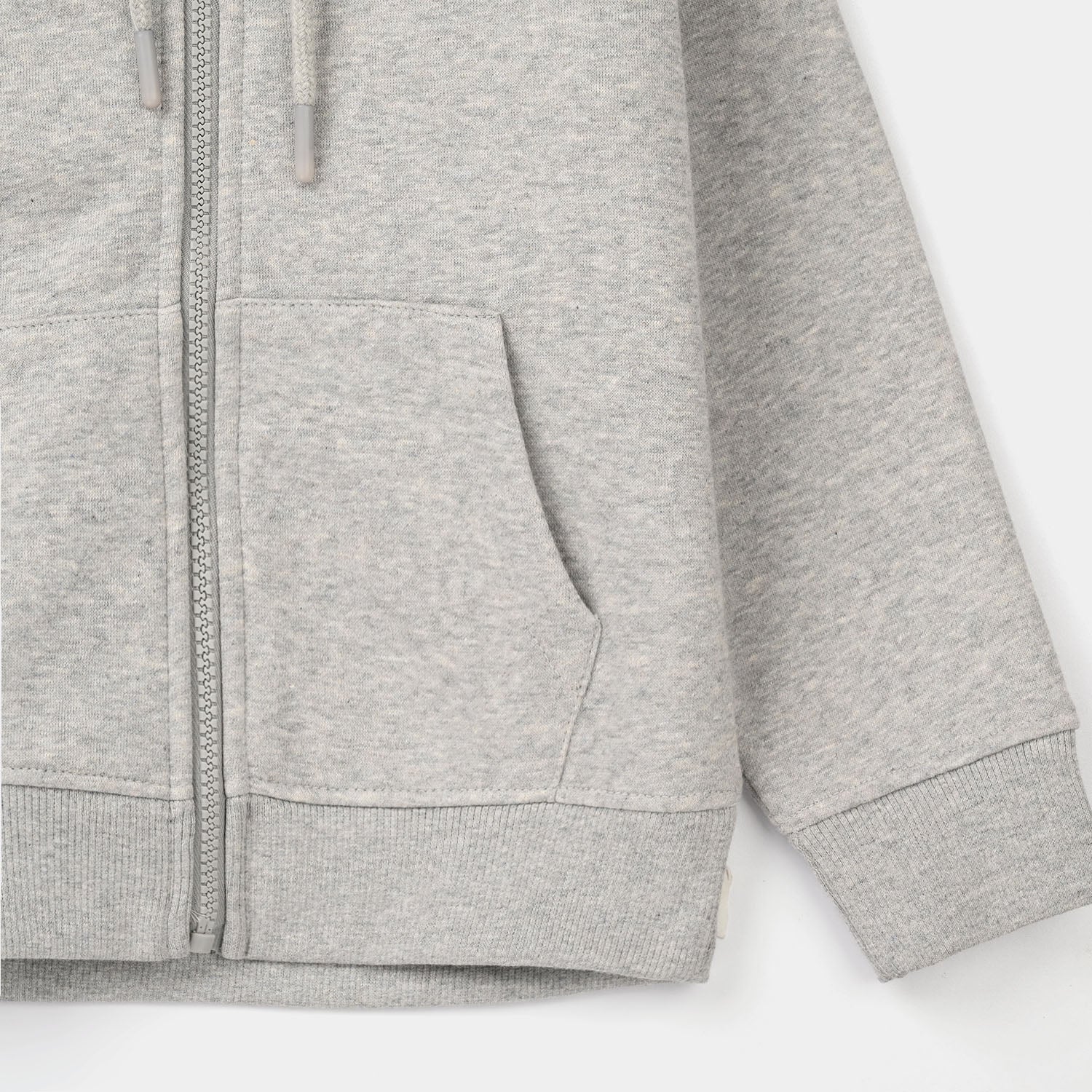 Boys Fleece Jacket - Grey - Image 3