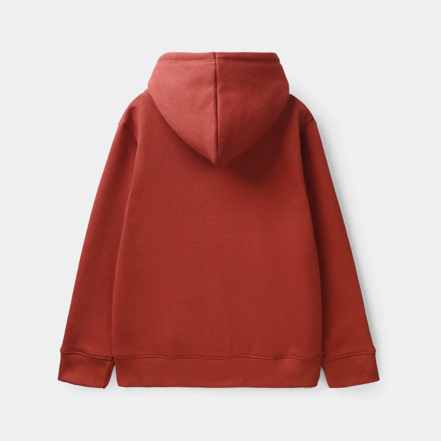Boys Fleece Knitted Jacket Basic - Red - Image 4