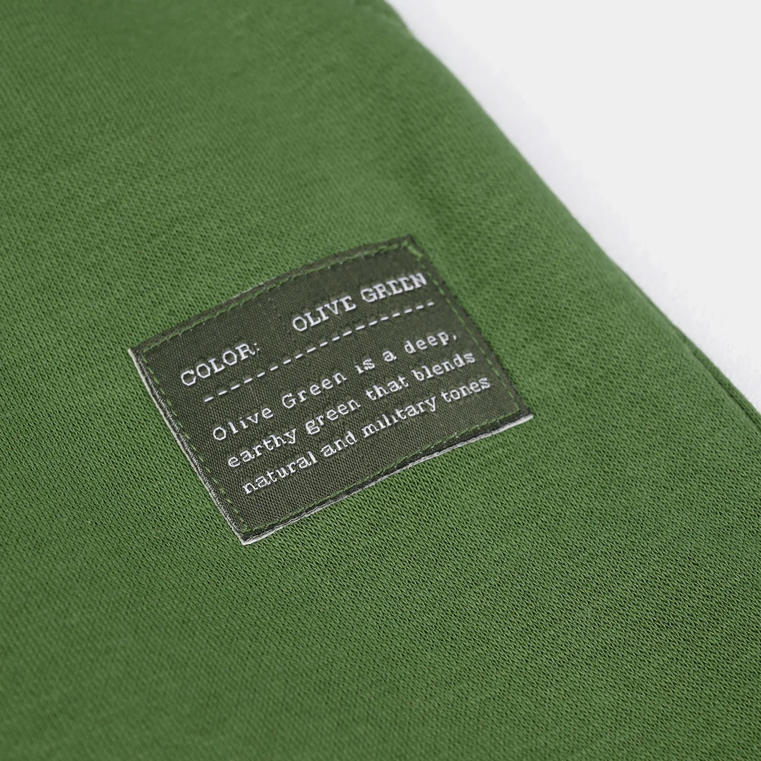 Boys Fleece Pajama Basic-Olive Green - Image 3