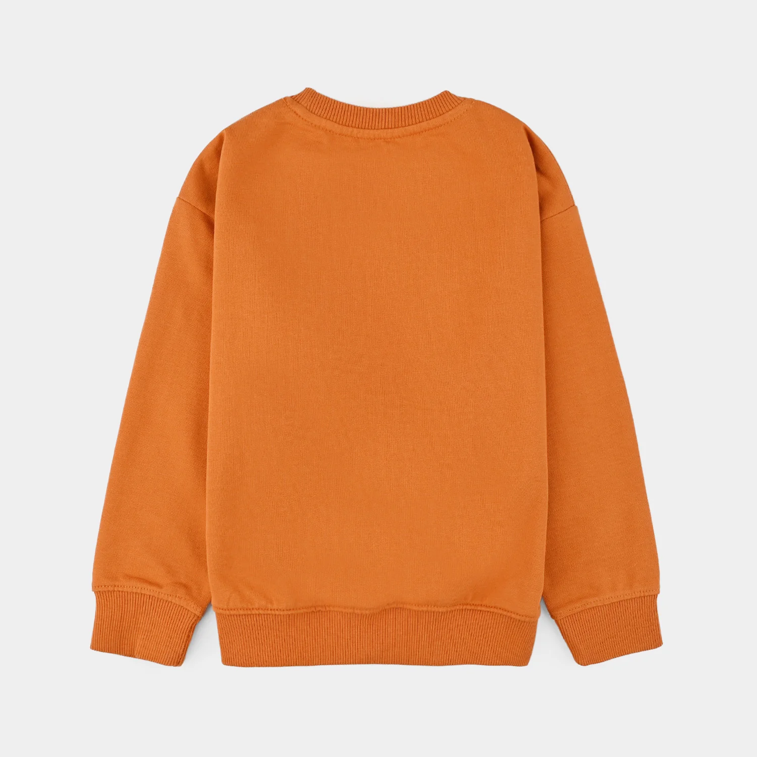 Boys Fleece Sweatshirt (Outdoor) - Mustard - Image 4