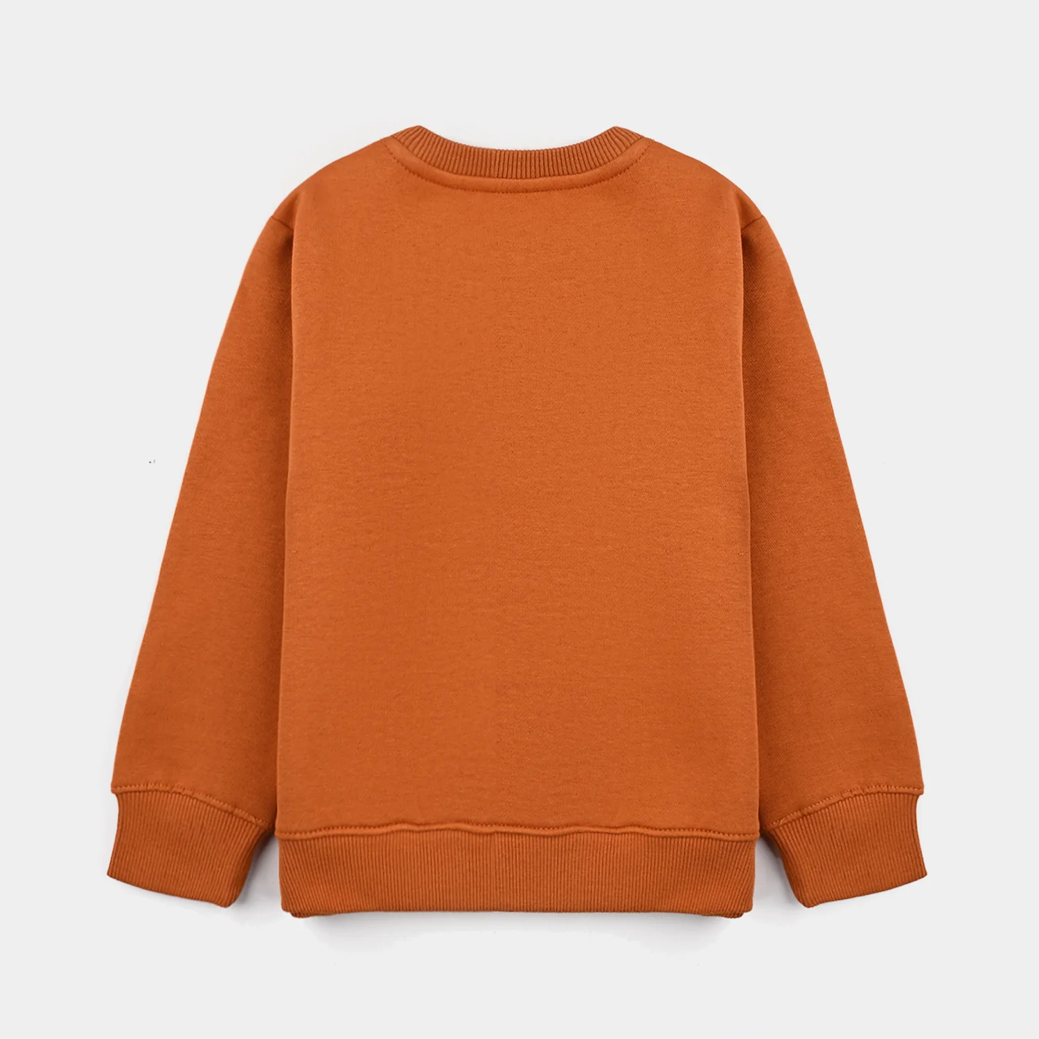 Boys Fleece Sweatshirt (Today Amazing) - Orange - Image 3