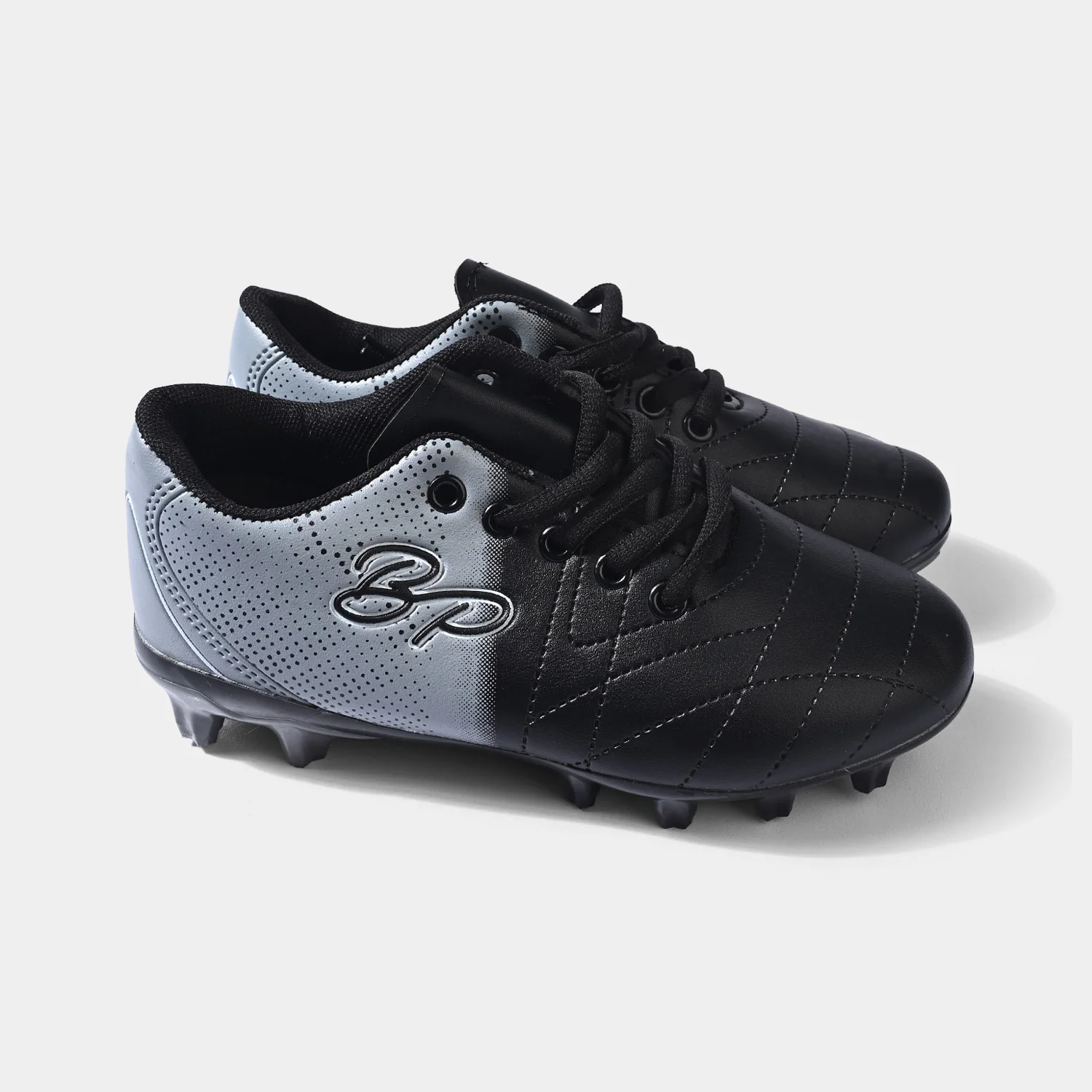 Boys Football Shoes YA-001-Black/Grey - Image 3