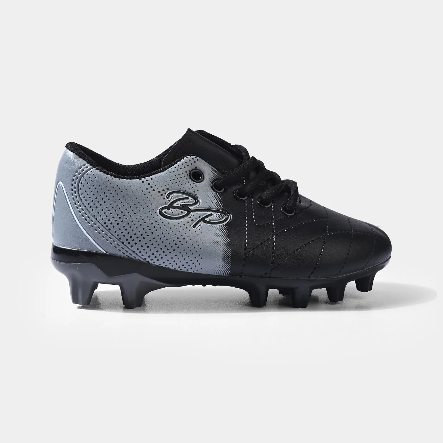 Boys Football Shoes YA-001-Black/Grey - Image 4
