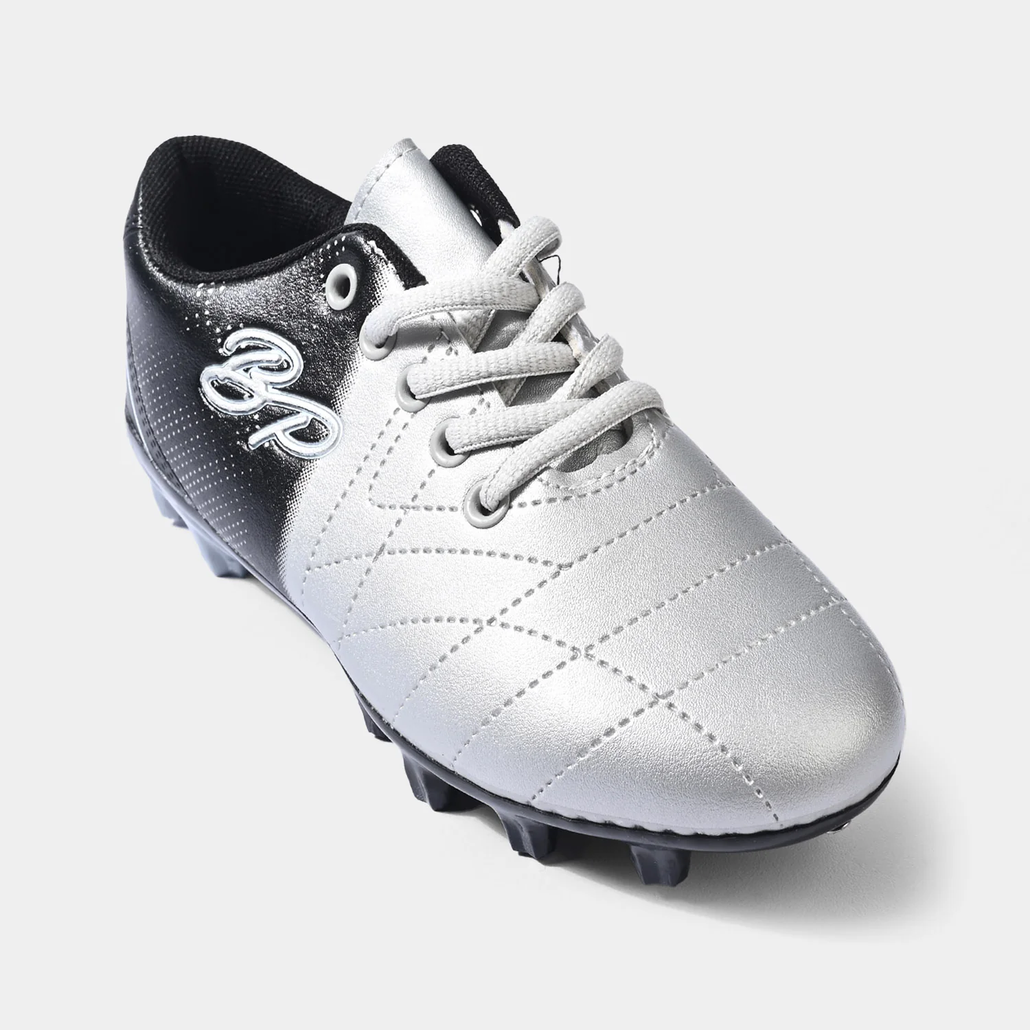 Boys Football Shoes YA-001-Silver/Black