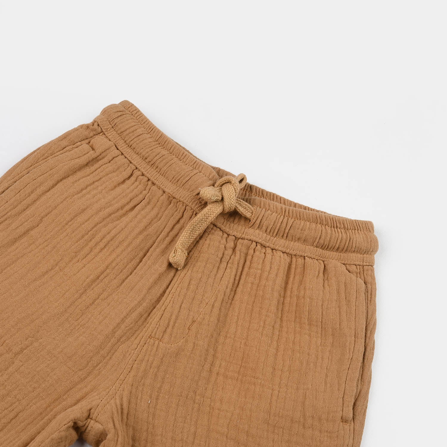 Boys Gauze Shorts (Summer Essence) - Brown - Image 2
