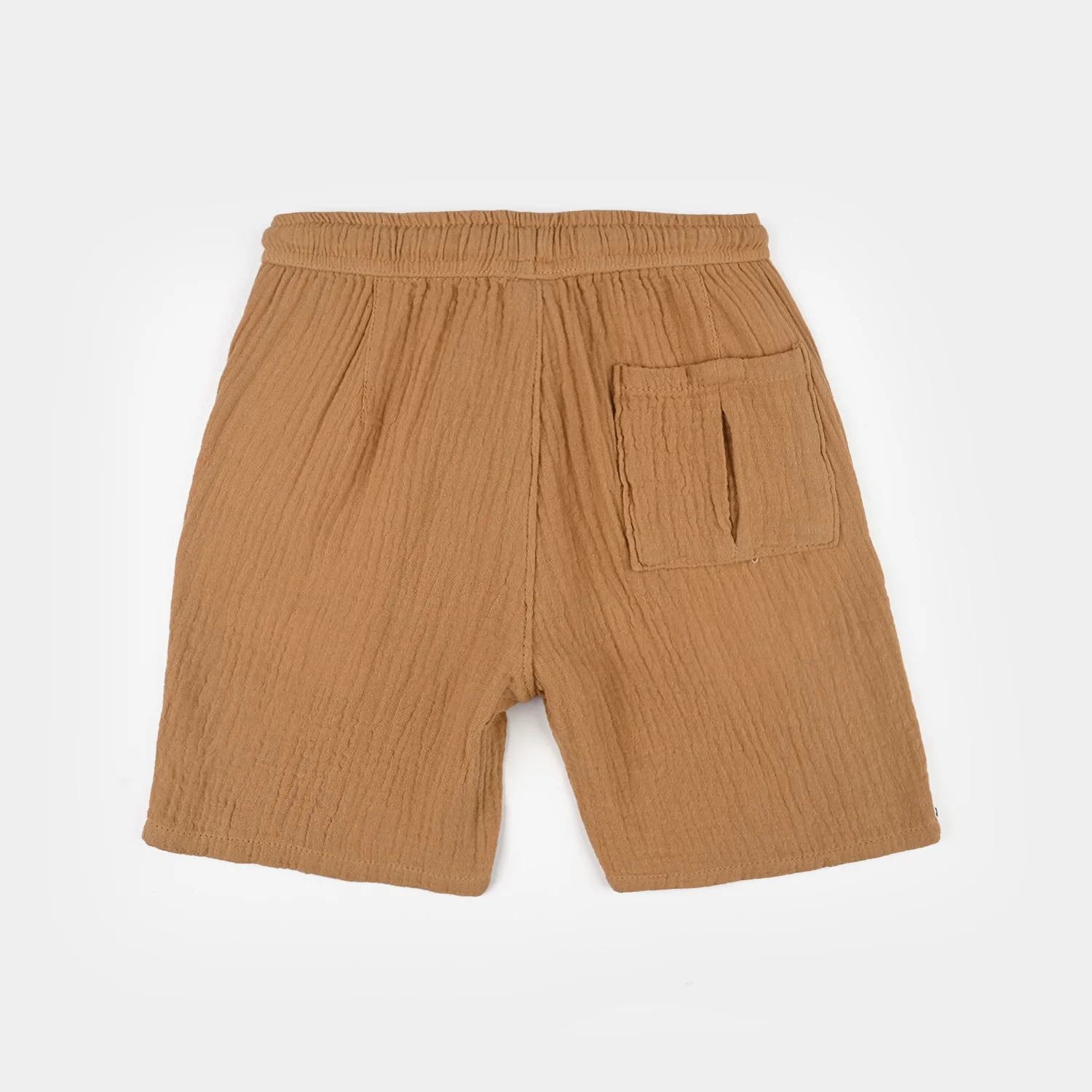 Boys Gauze Shorts (Summer Essence) - Brown - Image 3