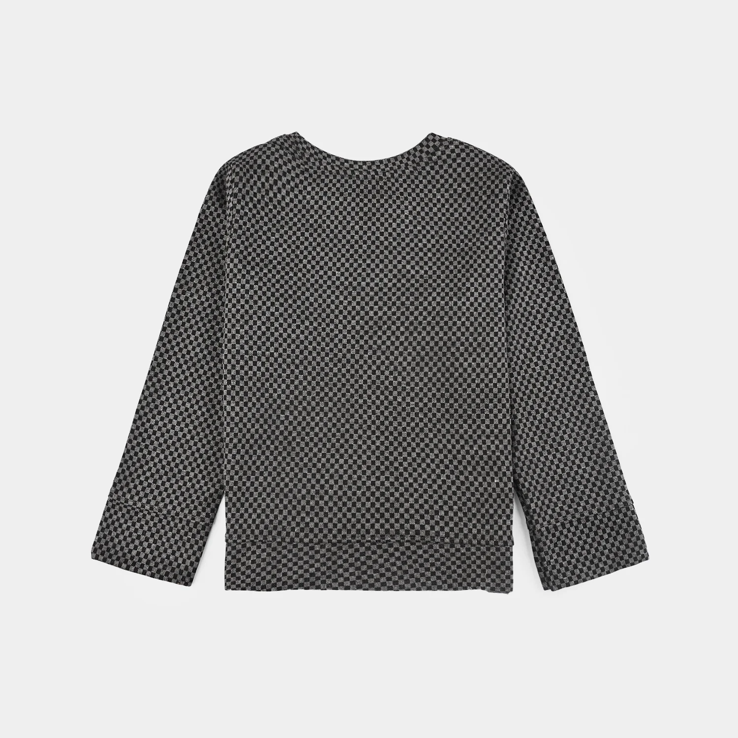 Boys Jacquard 2 Piece - GREY - Image 3