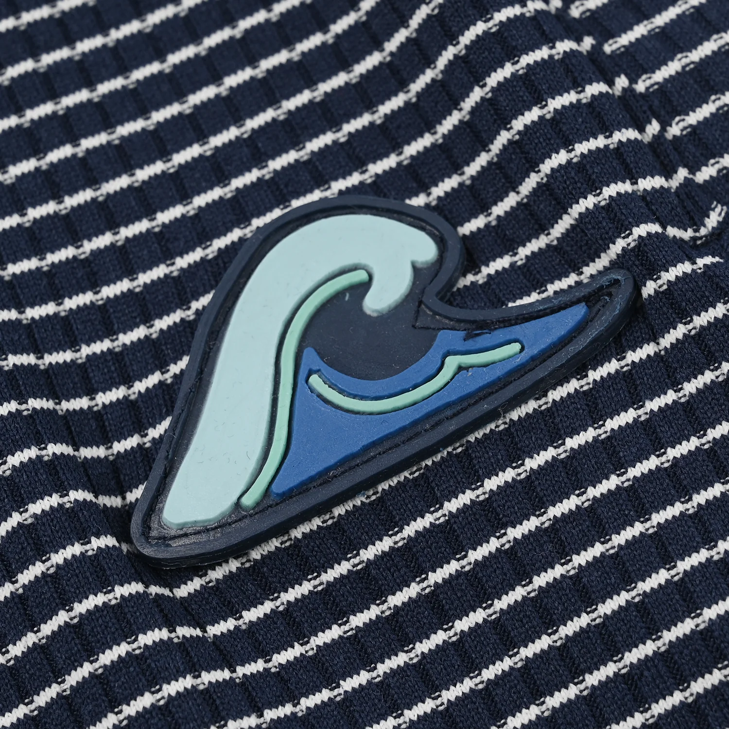 Boys Jacquard Shorts (Wave) - Blue - Image 3