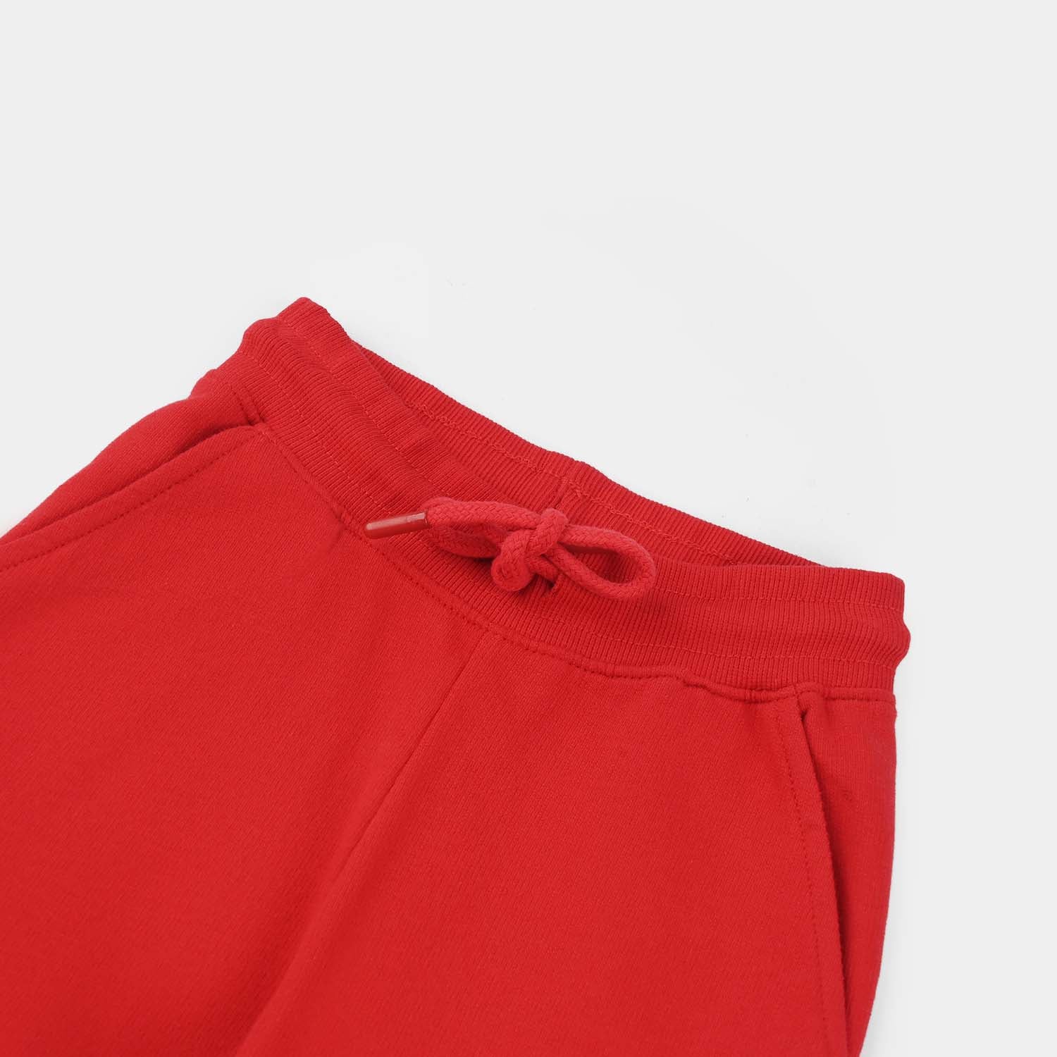 Boys Jersey/Terry Pajama (Basic) - Red - Image 3