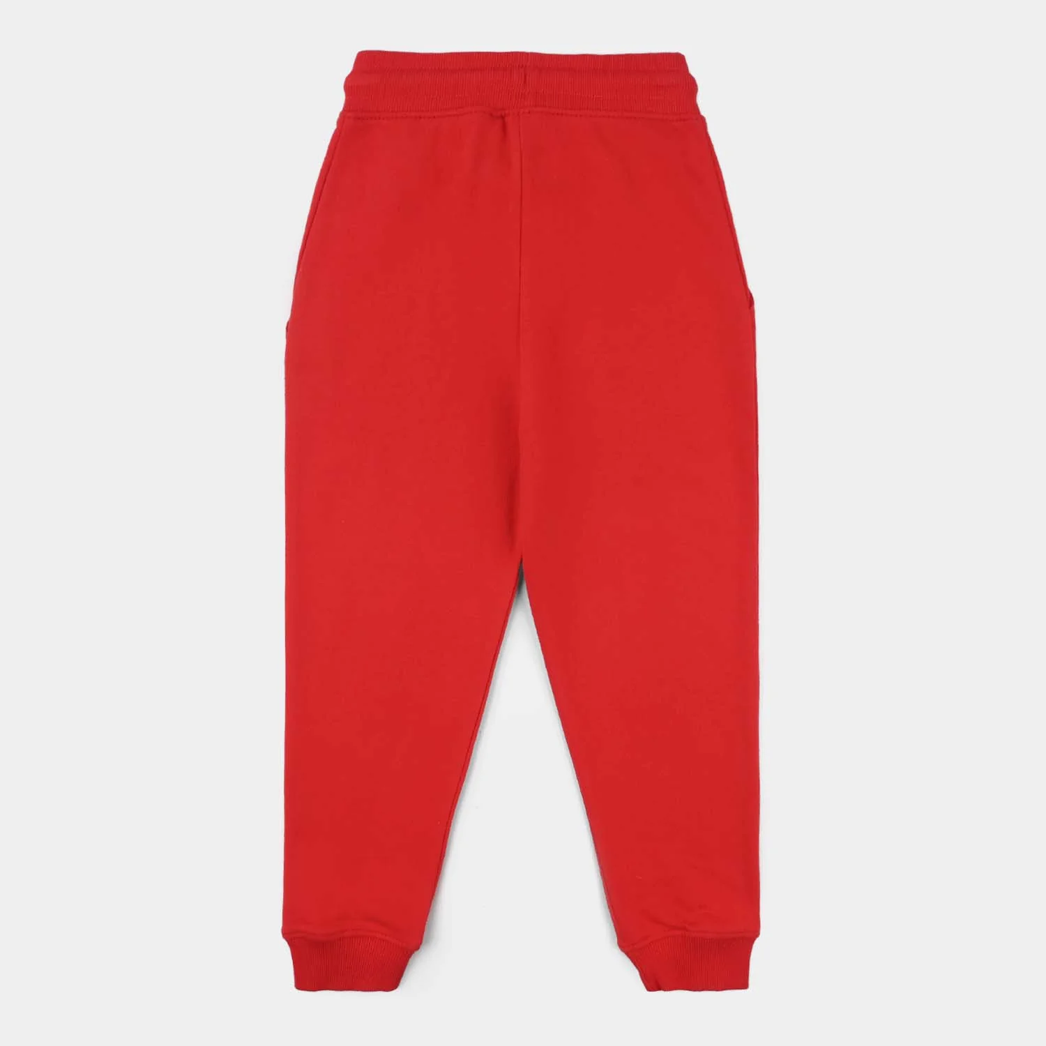 Boys Jersey/Terry Pajama (Basic) - Red - Image 4