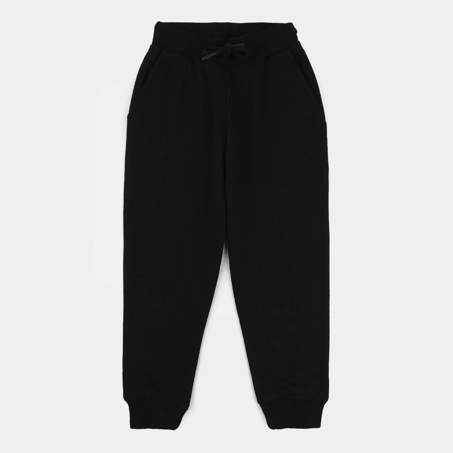 Boys Jersey/Terry Pajama (Basic) - Jet Black