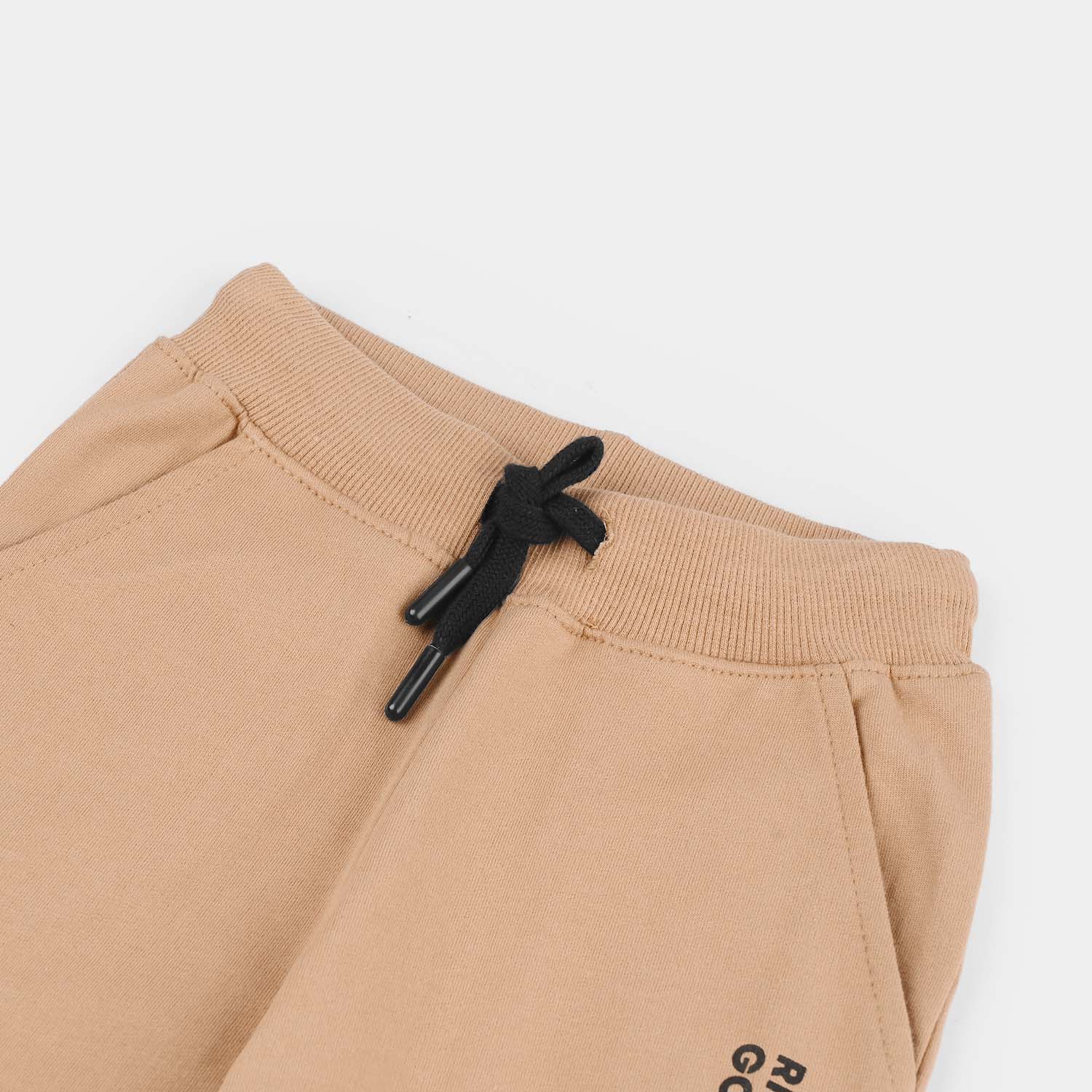 Boys Jersey/Terry Pajama (Ride) - Brown - Image 2