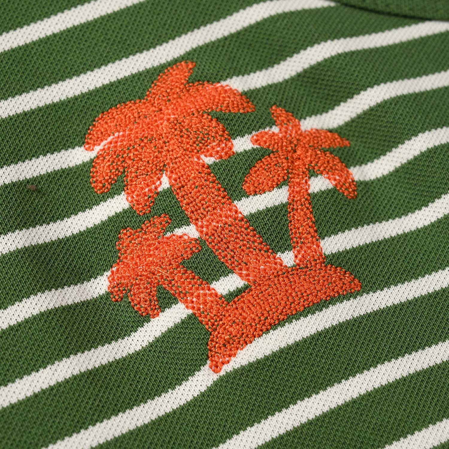 Boys Jersey/Terry Sando Palm Tree - Green - Image 4