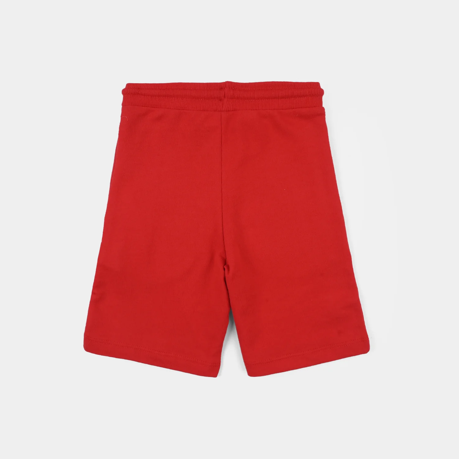 Boys Jersey/Terry Shorts - Red - Image 3