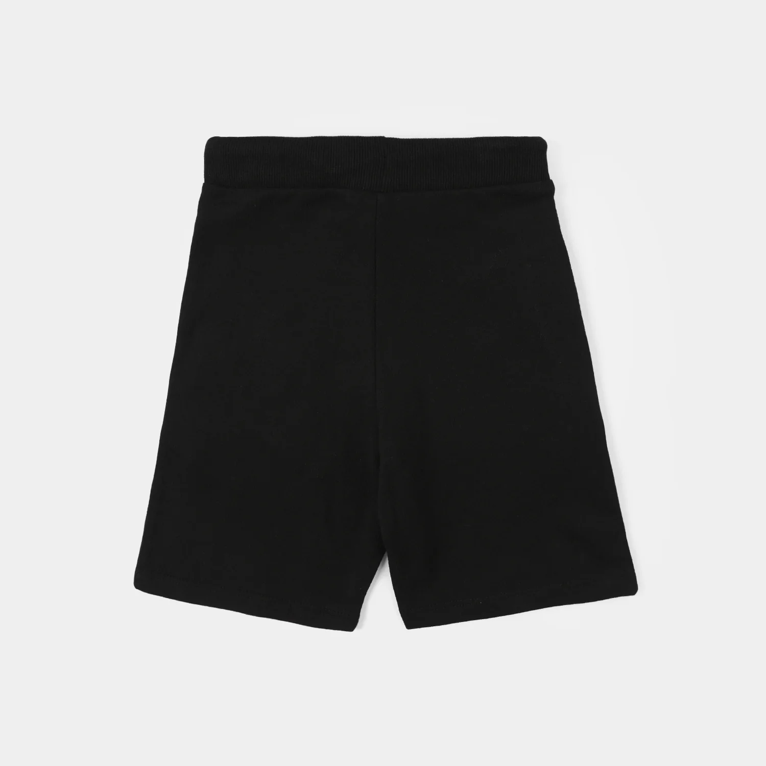 Boys Jersey/Terry Shorts (Basic) - Jet Black - Image 3