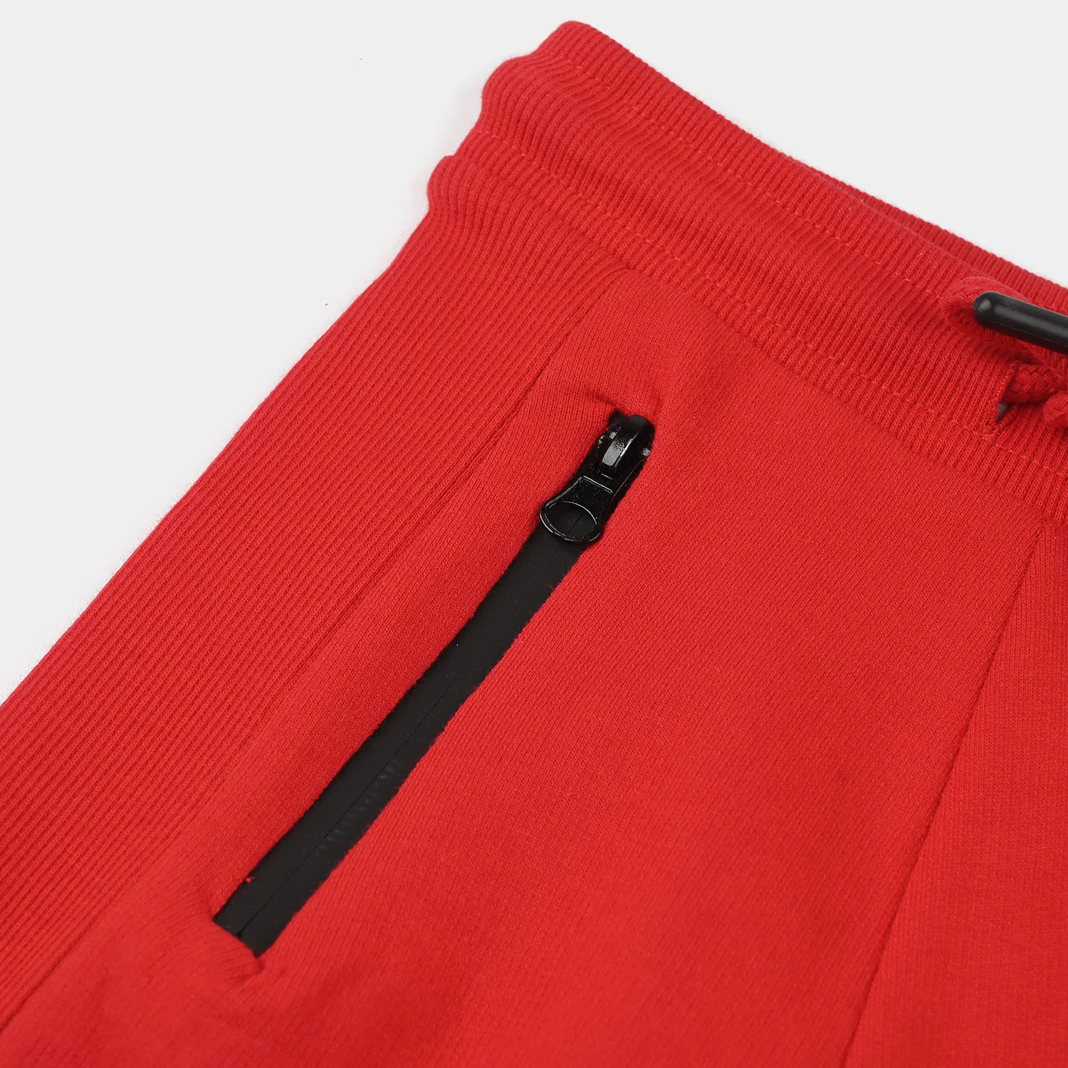 Boys Jersey/Terry Shorts (Have Fun) - Red - Image 2