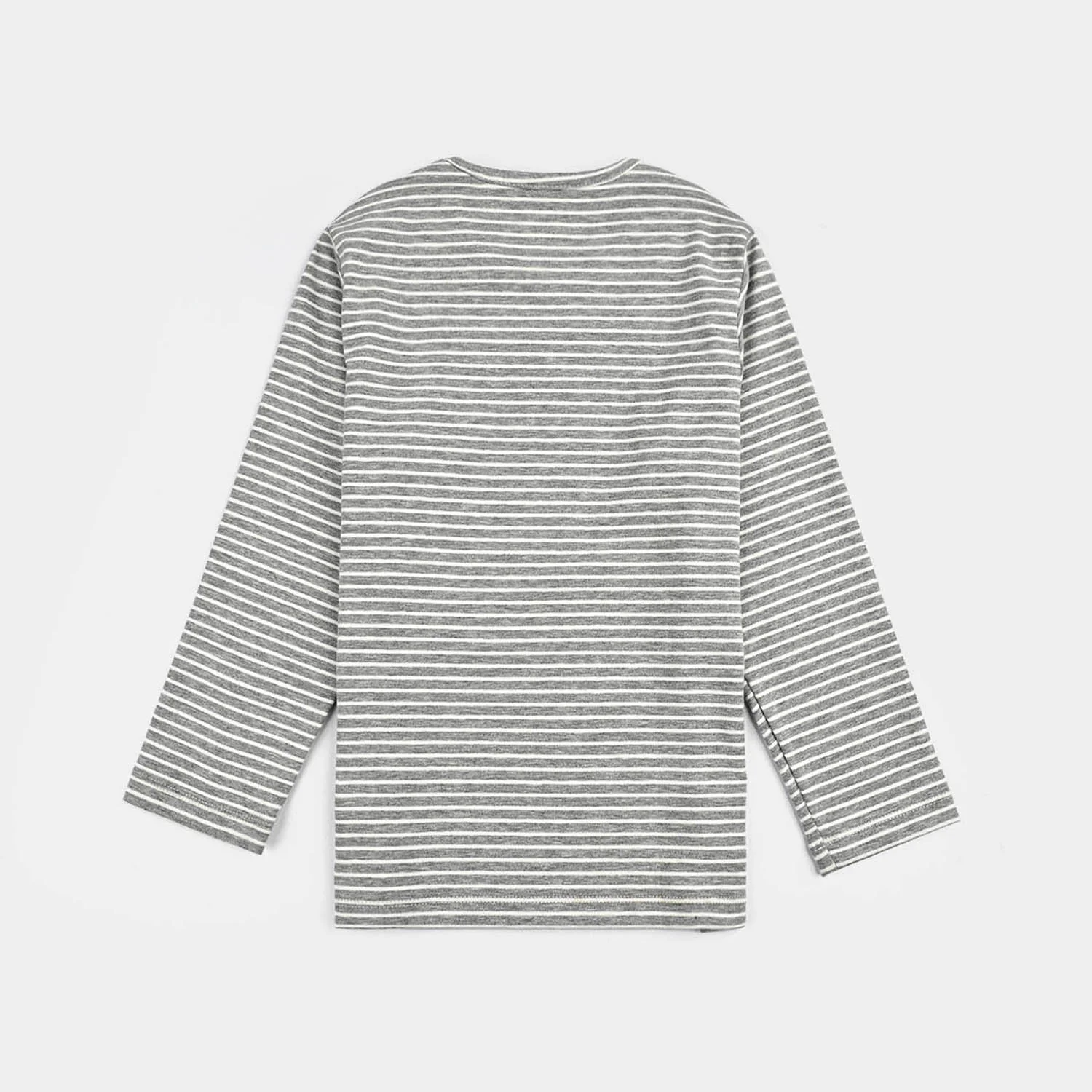 Boys Jersey/Terry T-Shirt (Change The Rule) - Grey - Image 4