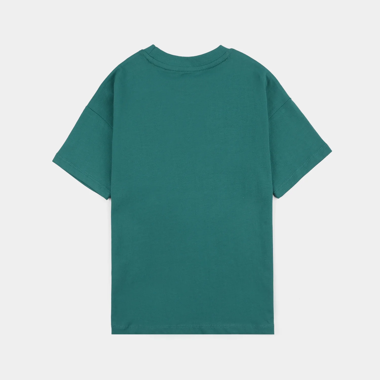 Boys Jersey/Terry T-Shirt (Athletic) - Green - Image 4