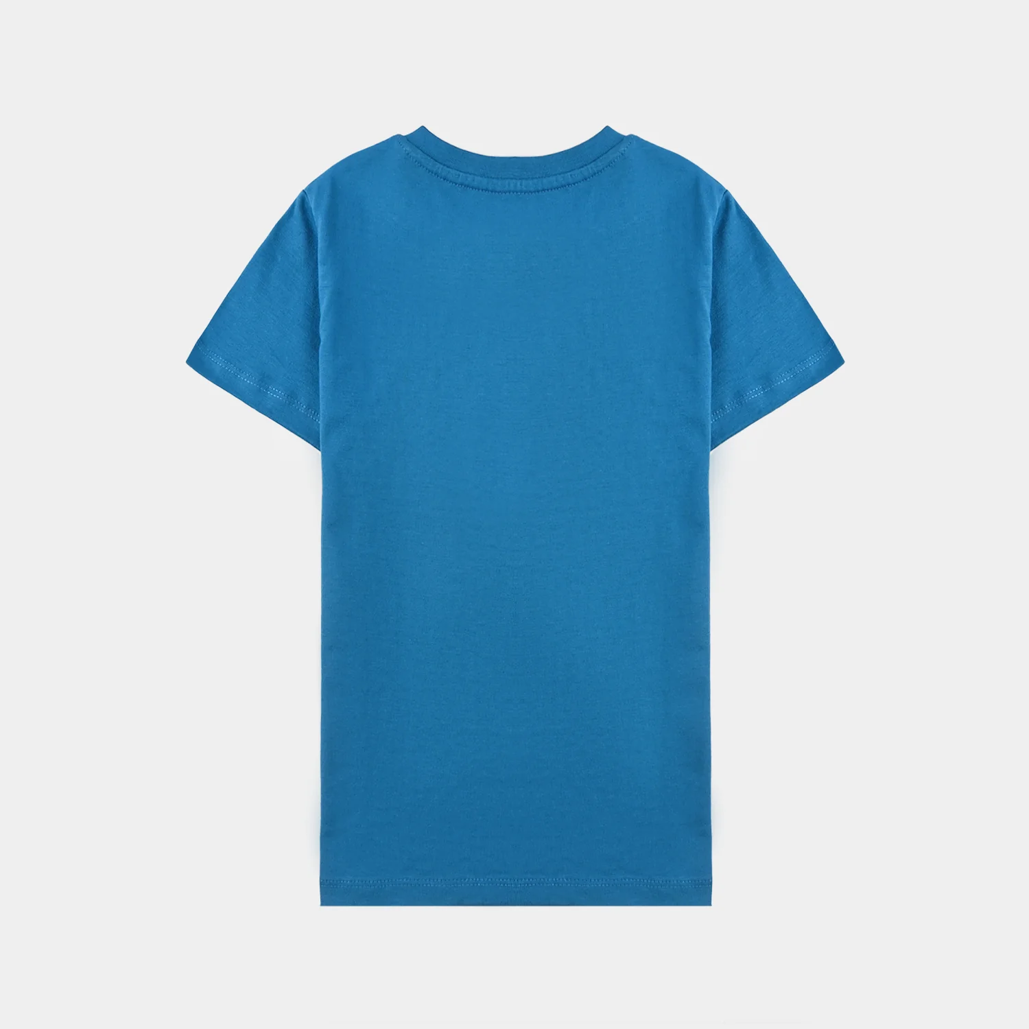 Boys Jersey/Terry T-Shirt H/S-Blue - Image 4