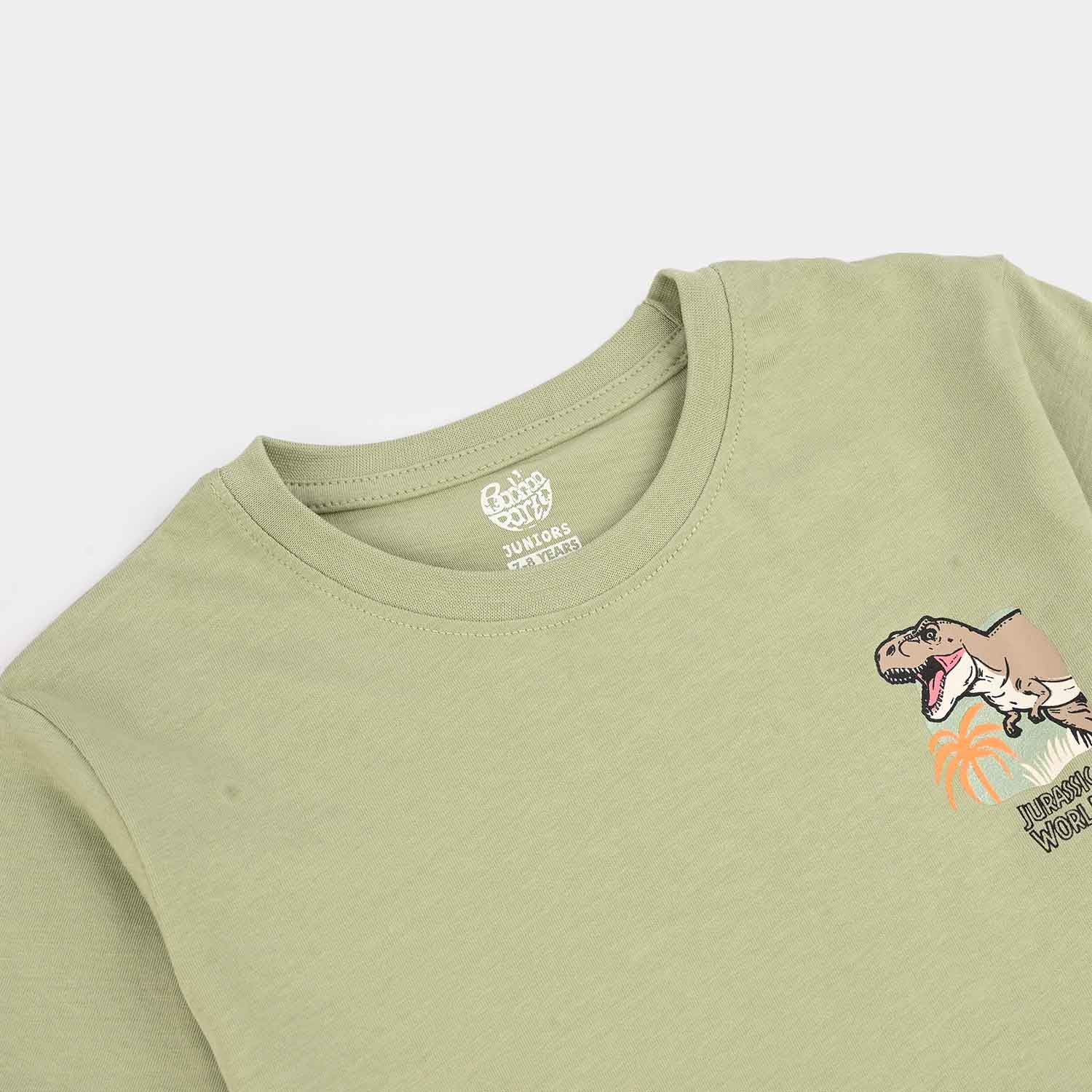 Boys Jersey/Terry T-Shirt World - Image 2