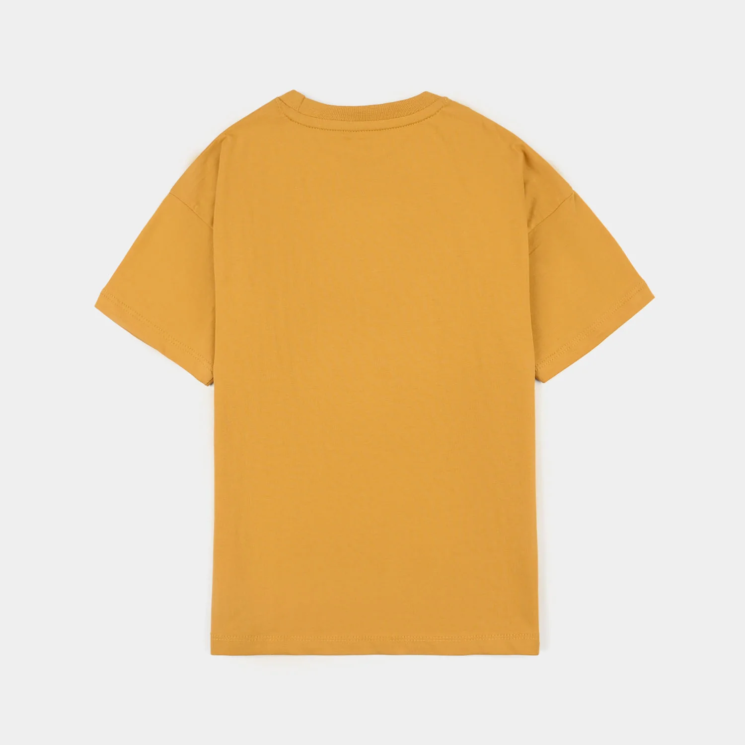 Boys Jersey/Terry T-Shirt (Speed) - Yellow - Image 3