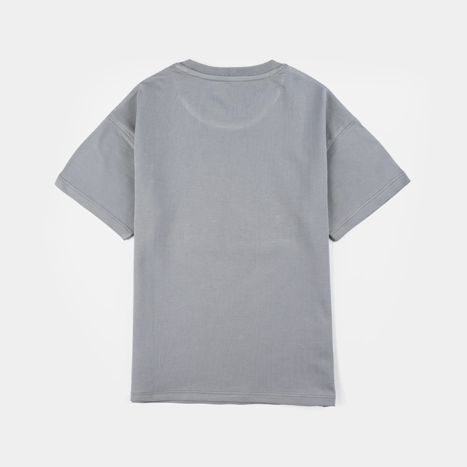 Boys Jersey/Terry T-Shirt Strong Drive - Grey - Image 4