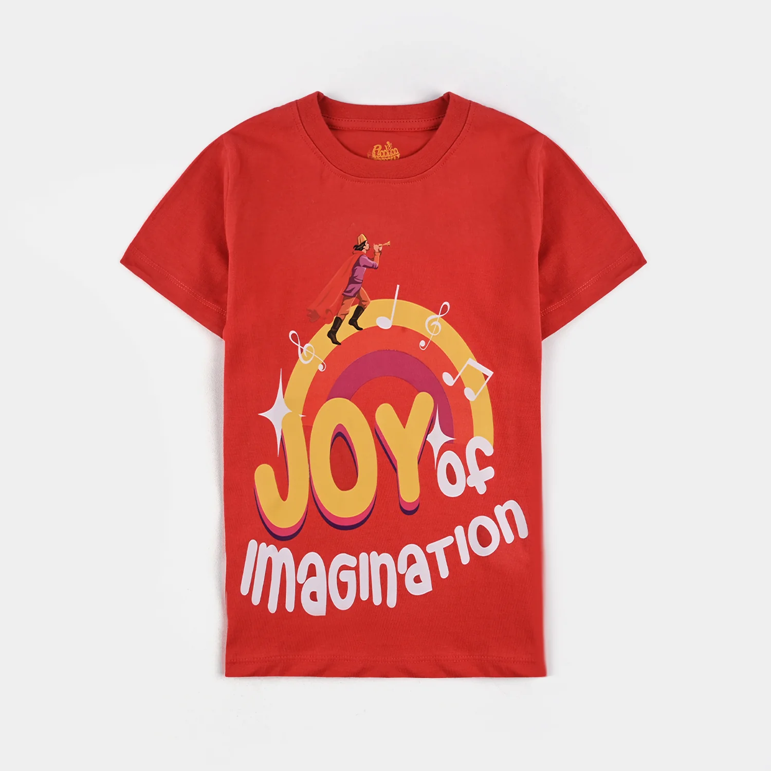 Boys Jersey/Terry T-Shirt Imagination-Red