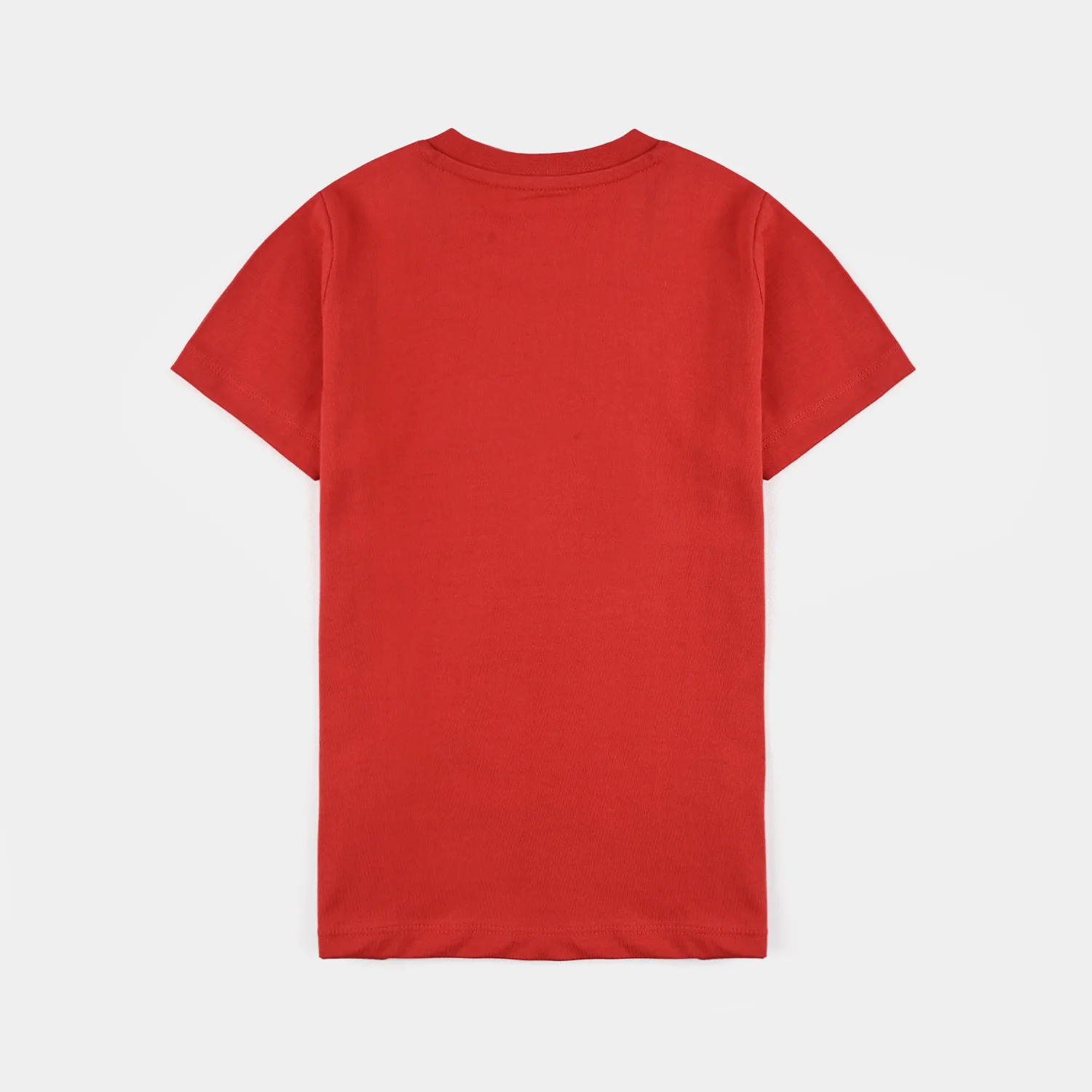 Boys Jersey/Terry T-Shirt Imagination-Red - Image 4
